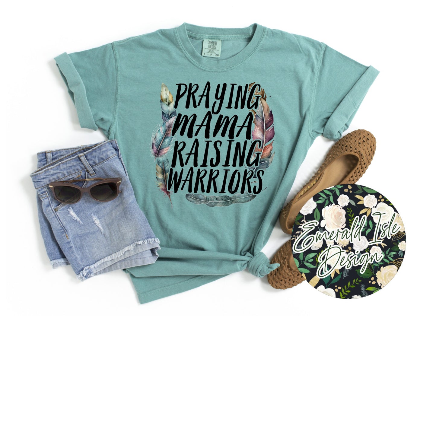 Praying Mama Raising Warriors Design