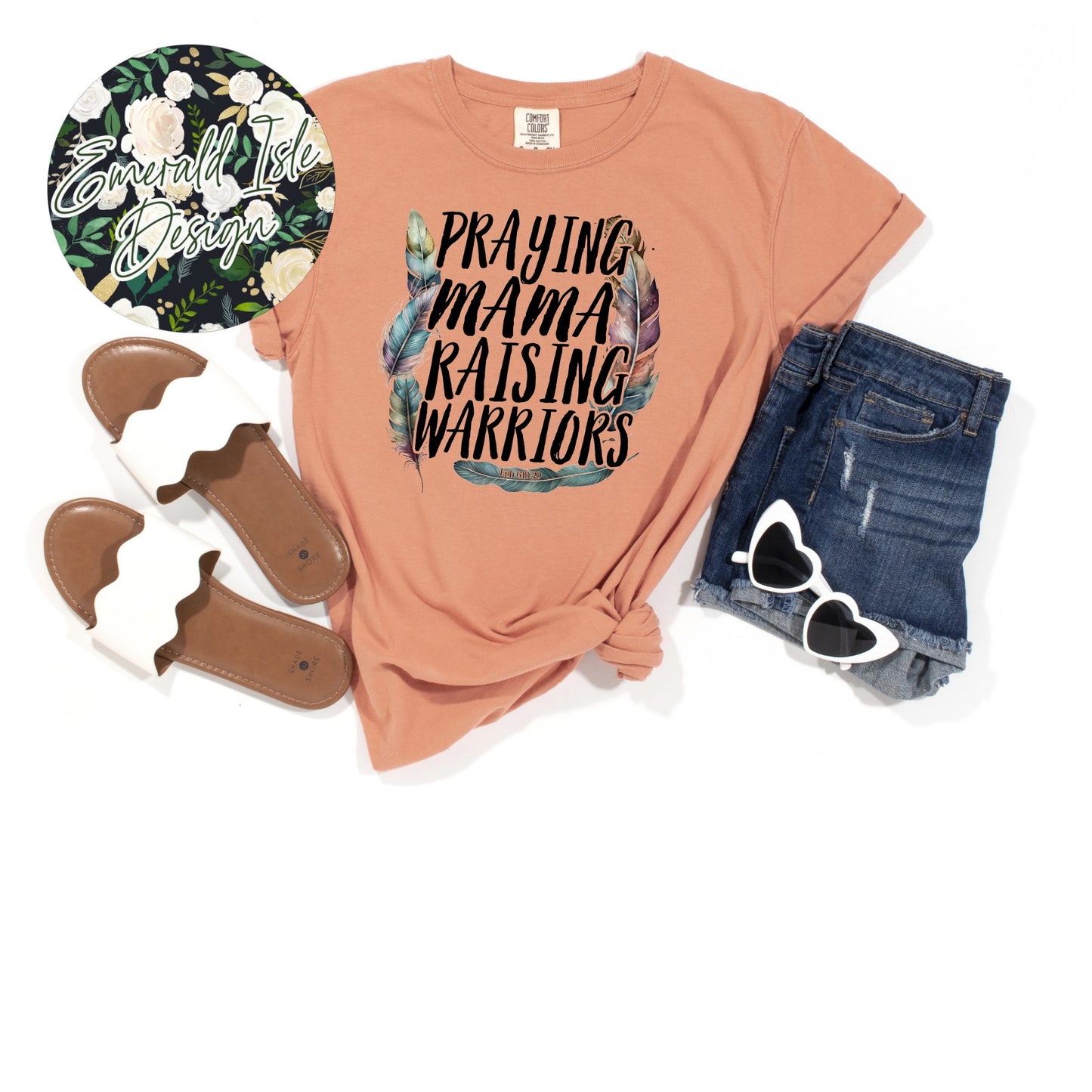 Praying Mama Raising Warriors Design