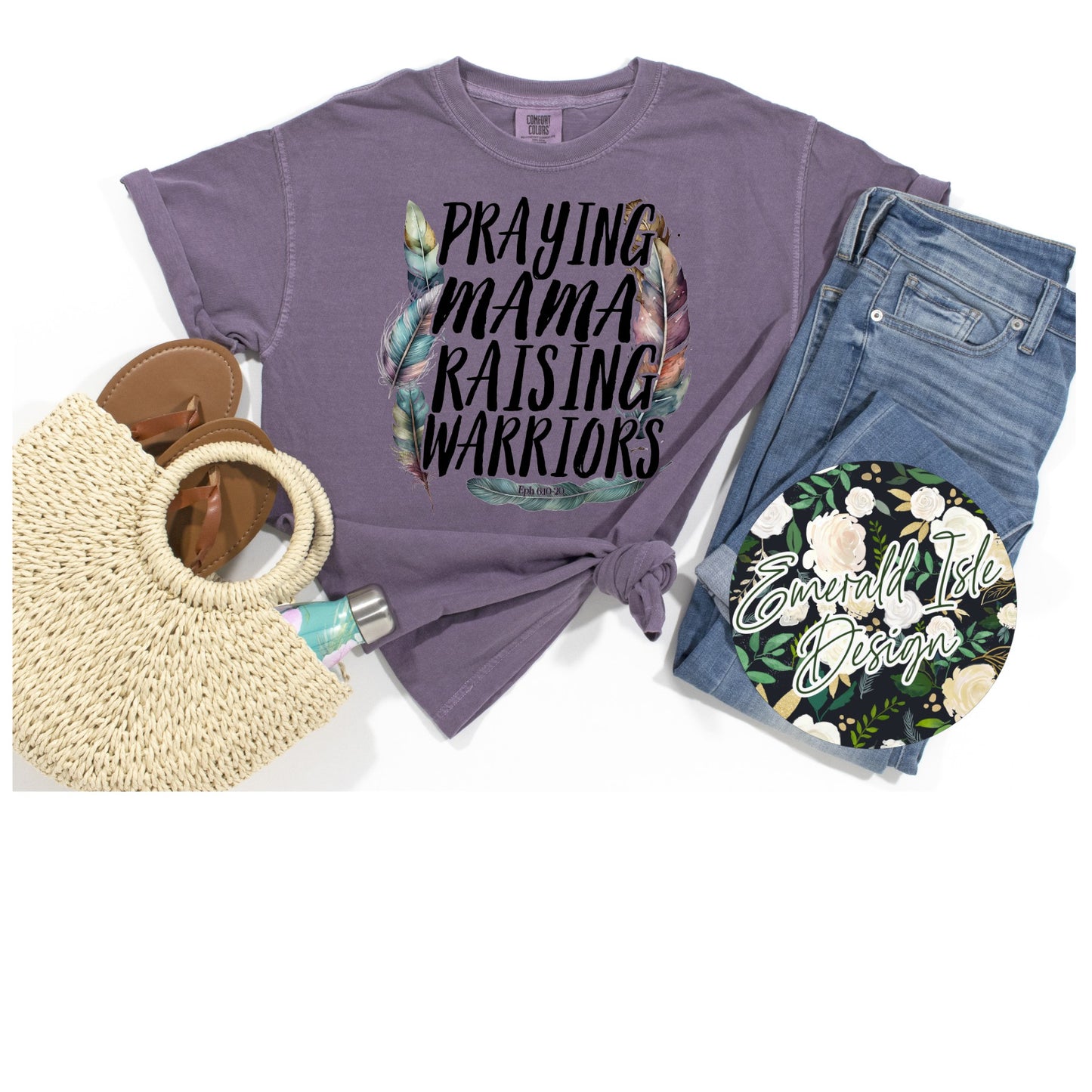Praying Mama Raising Warriors Design
