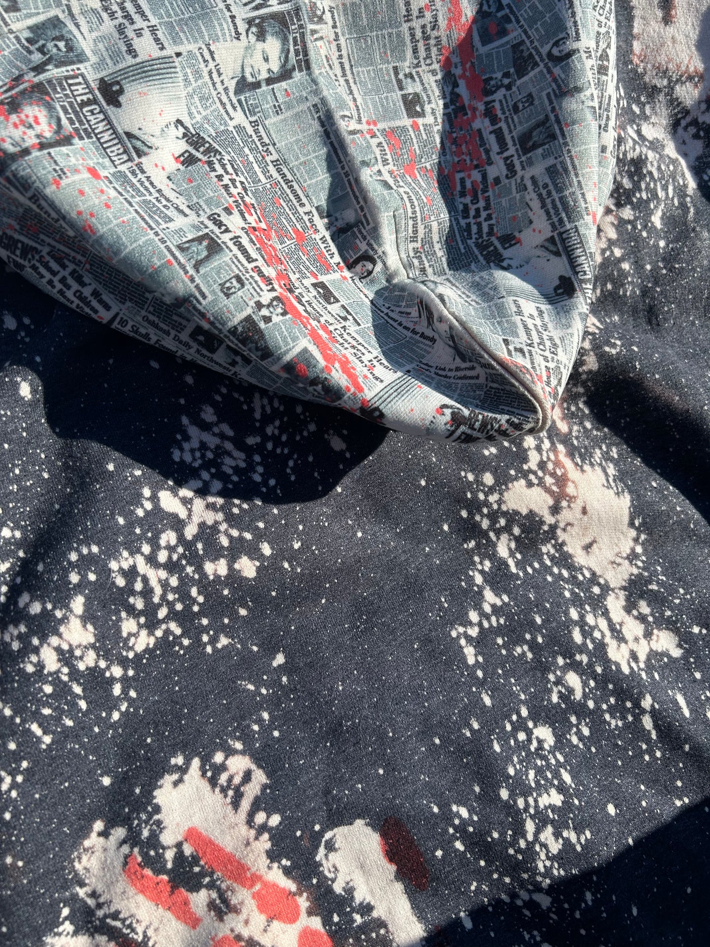 Comfy Clothes and Murder Shows Bleached Hoodie