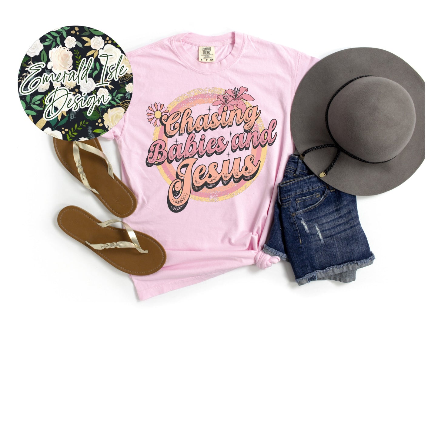 Chasing Babies and Jesus Design