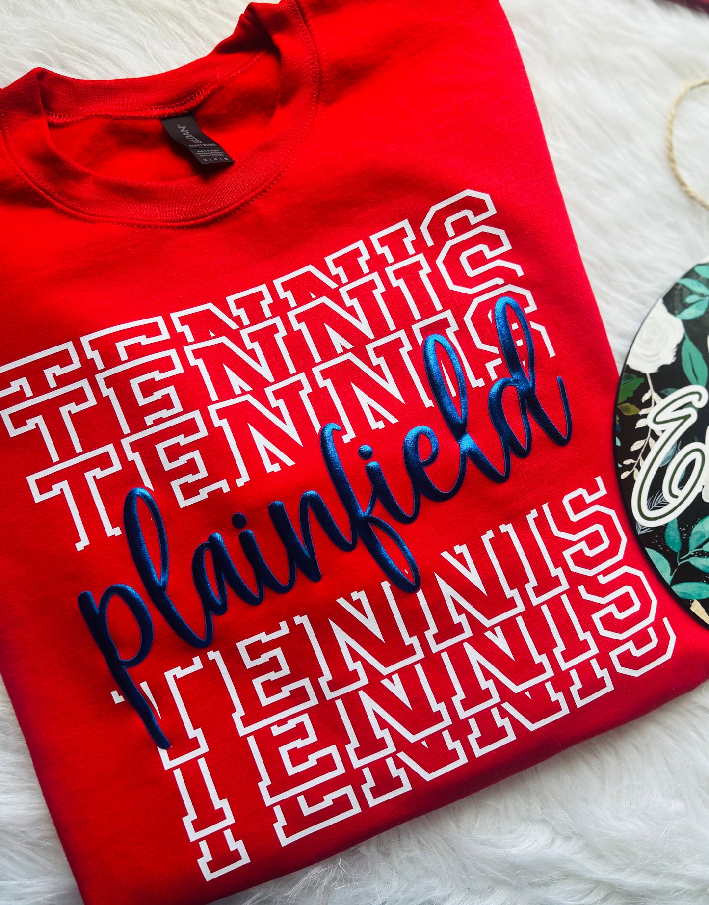 Rage Softball Repeat Metallic Puff Design