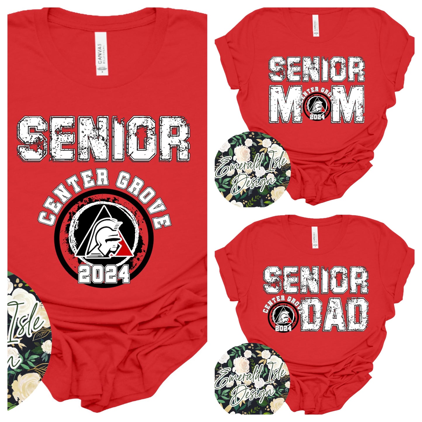 Center Grove Senior Family 2024 Design