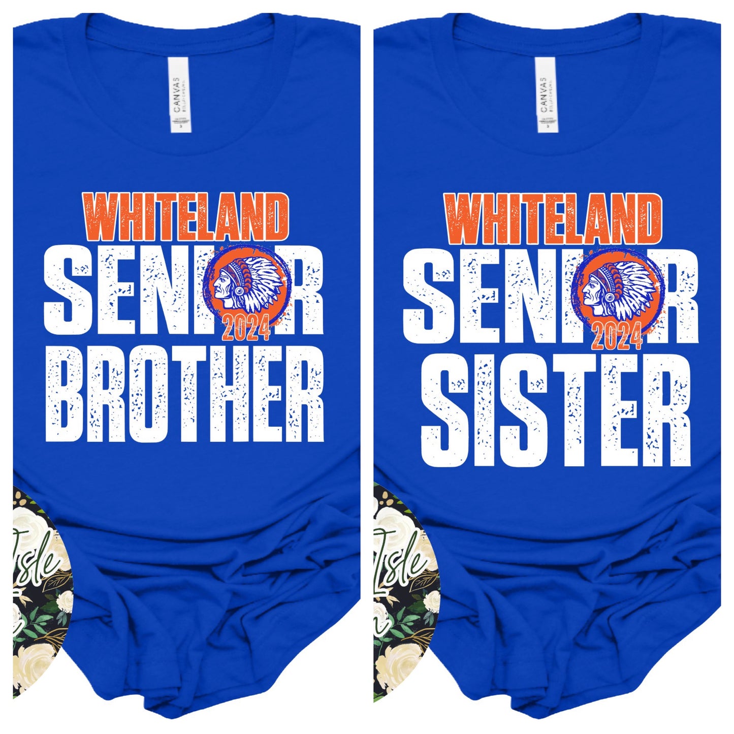 Whiteland Senior Brother/Sister 2024 Design