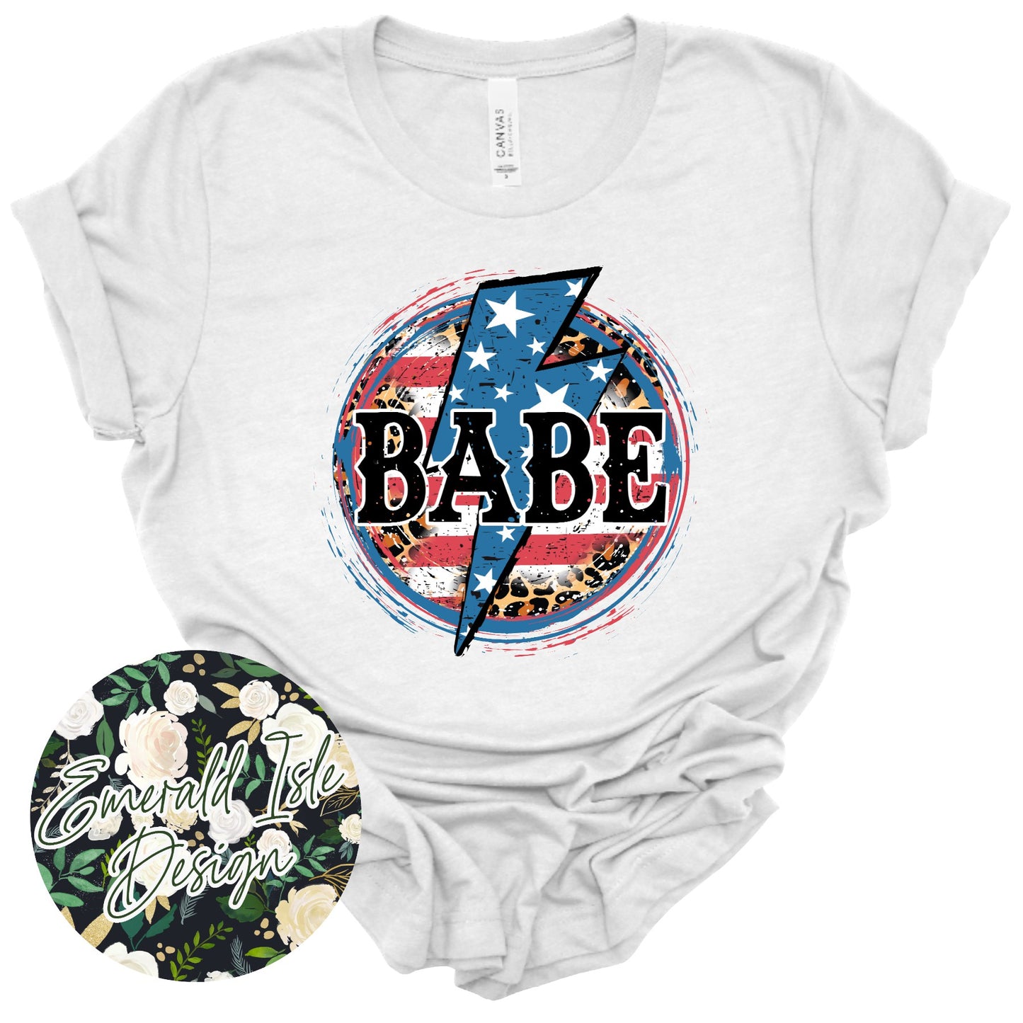 Babe Lightning Bolt Design