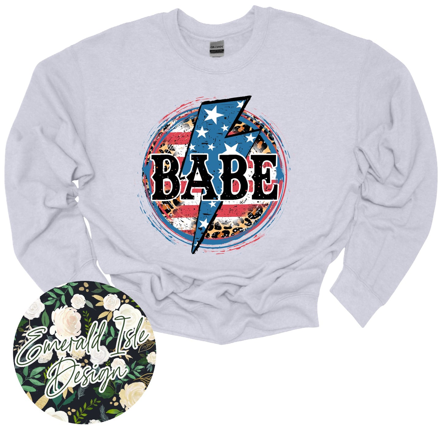 Babe Lightning Bolt Design