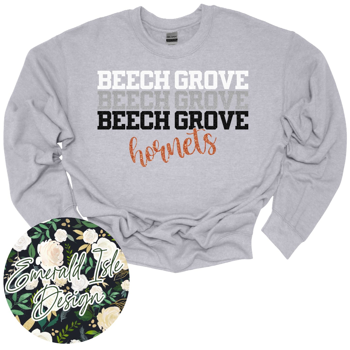 **GLITTER** Stacked Beech Grove Design