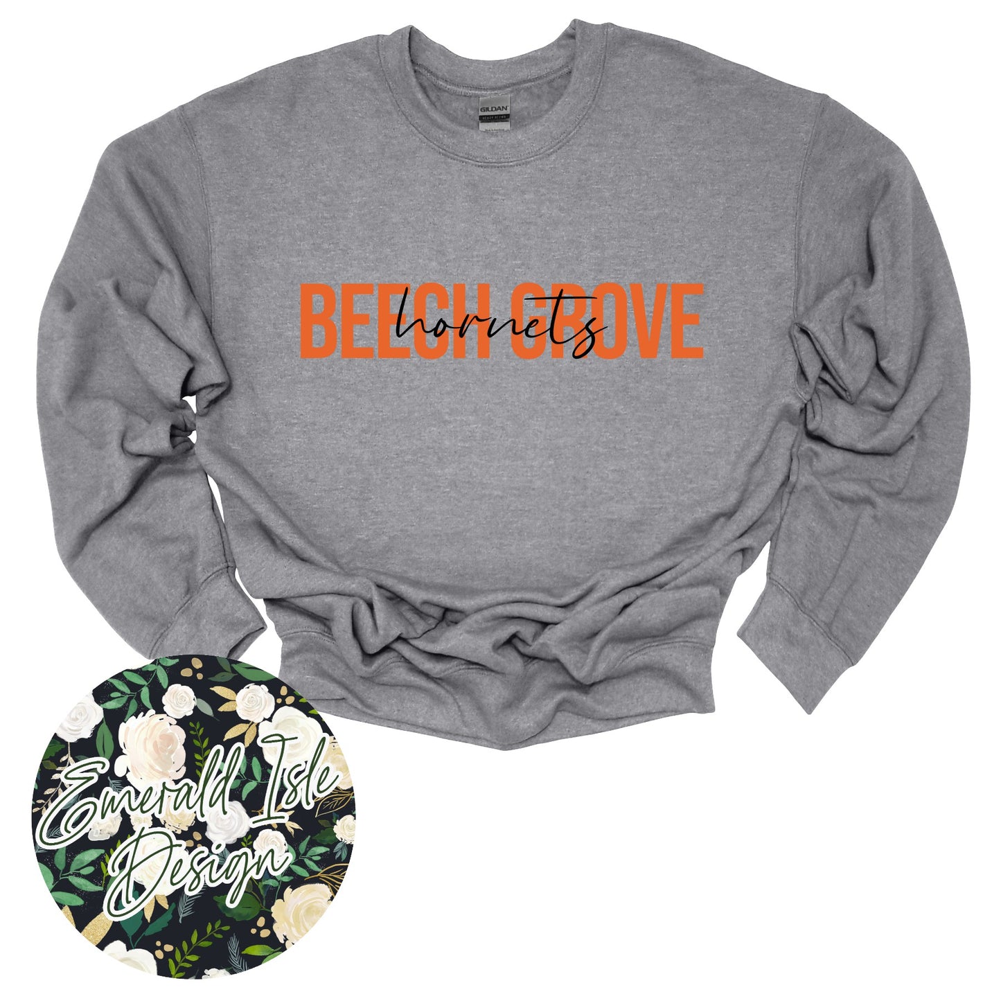 Beech Grove Hornets Small Sketch Design
