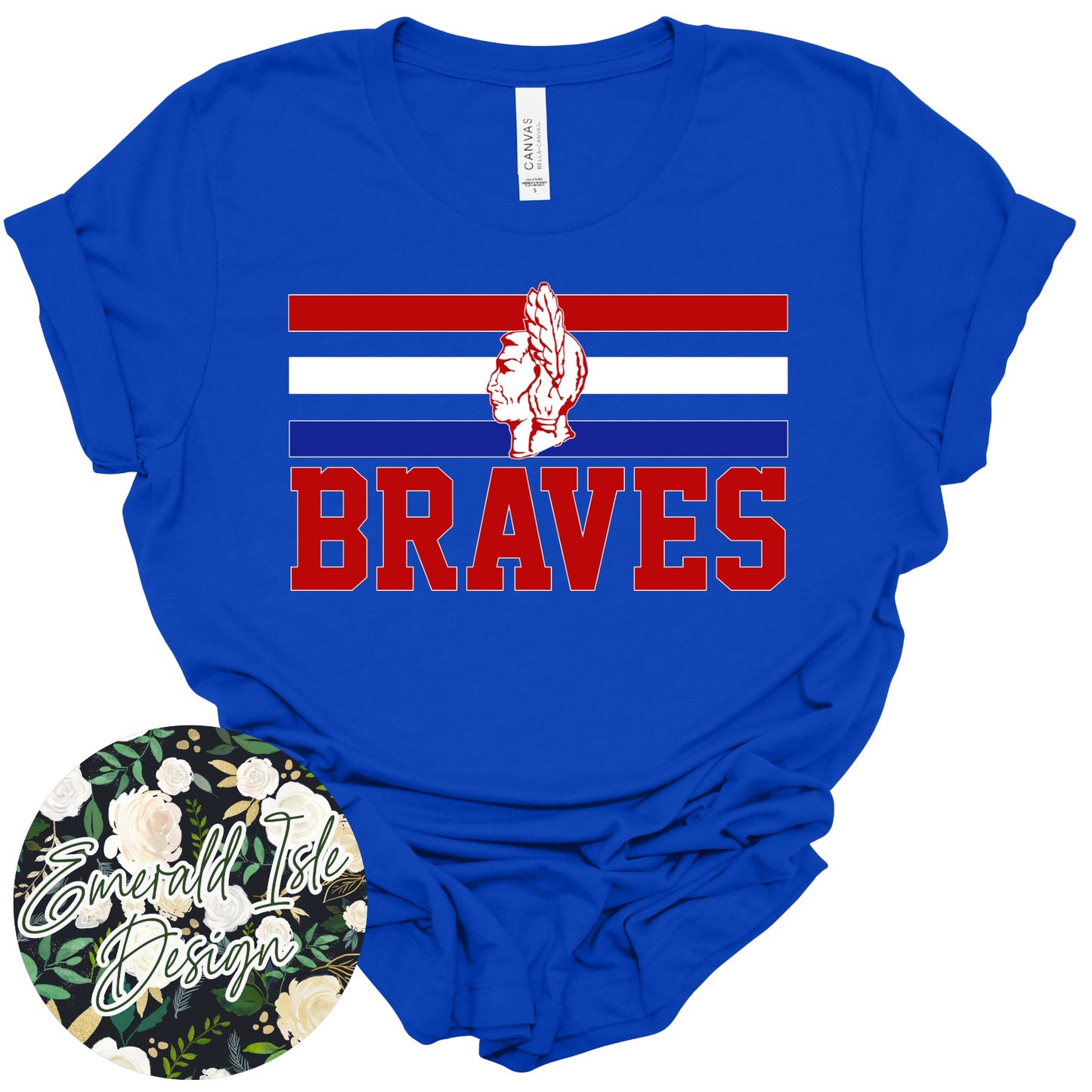 Braves Stripes Design