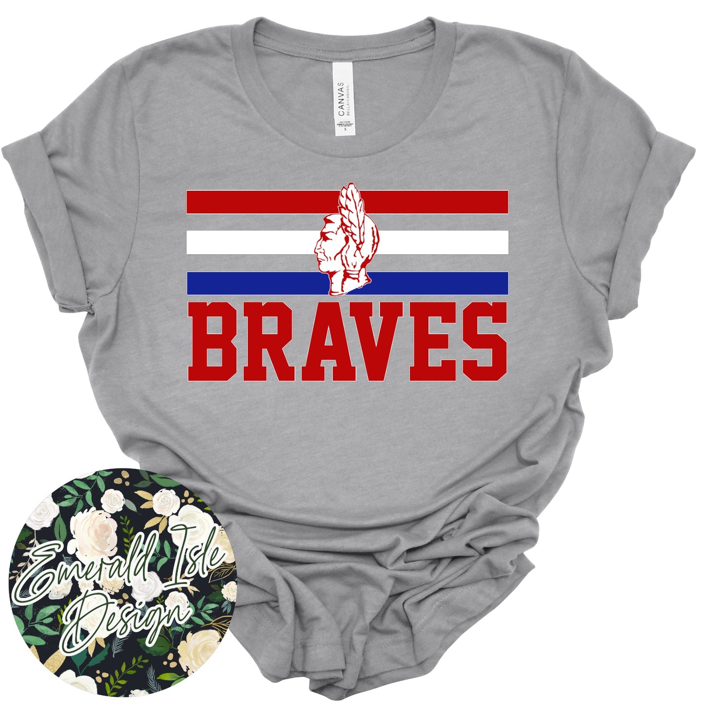 Braves Stripes Design