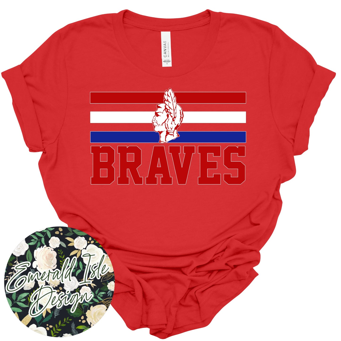 Braves Stripes Design