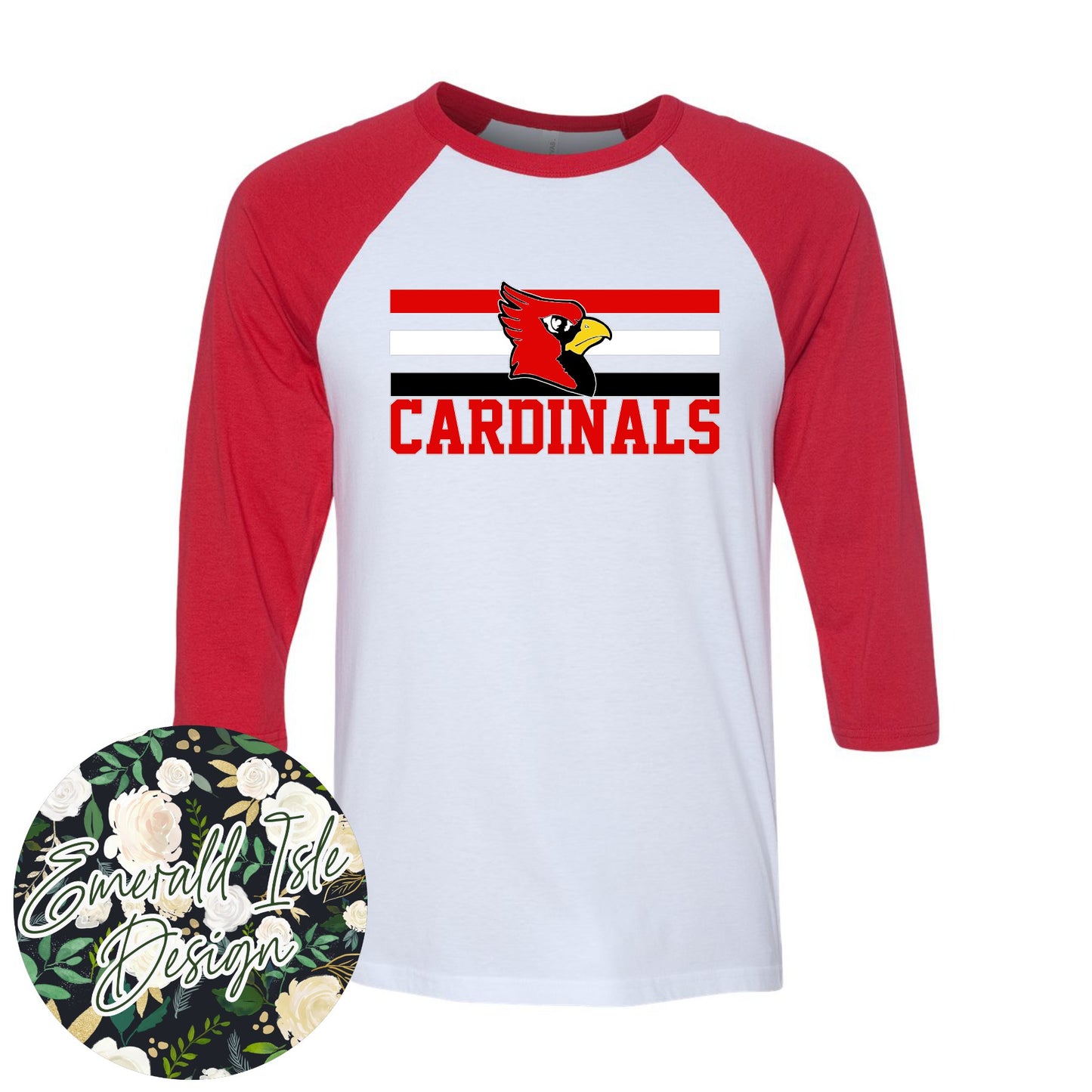 Cardinals Stripes Design