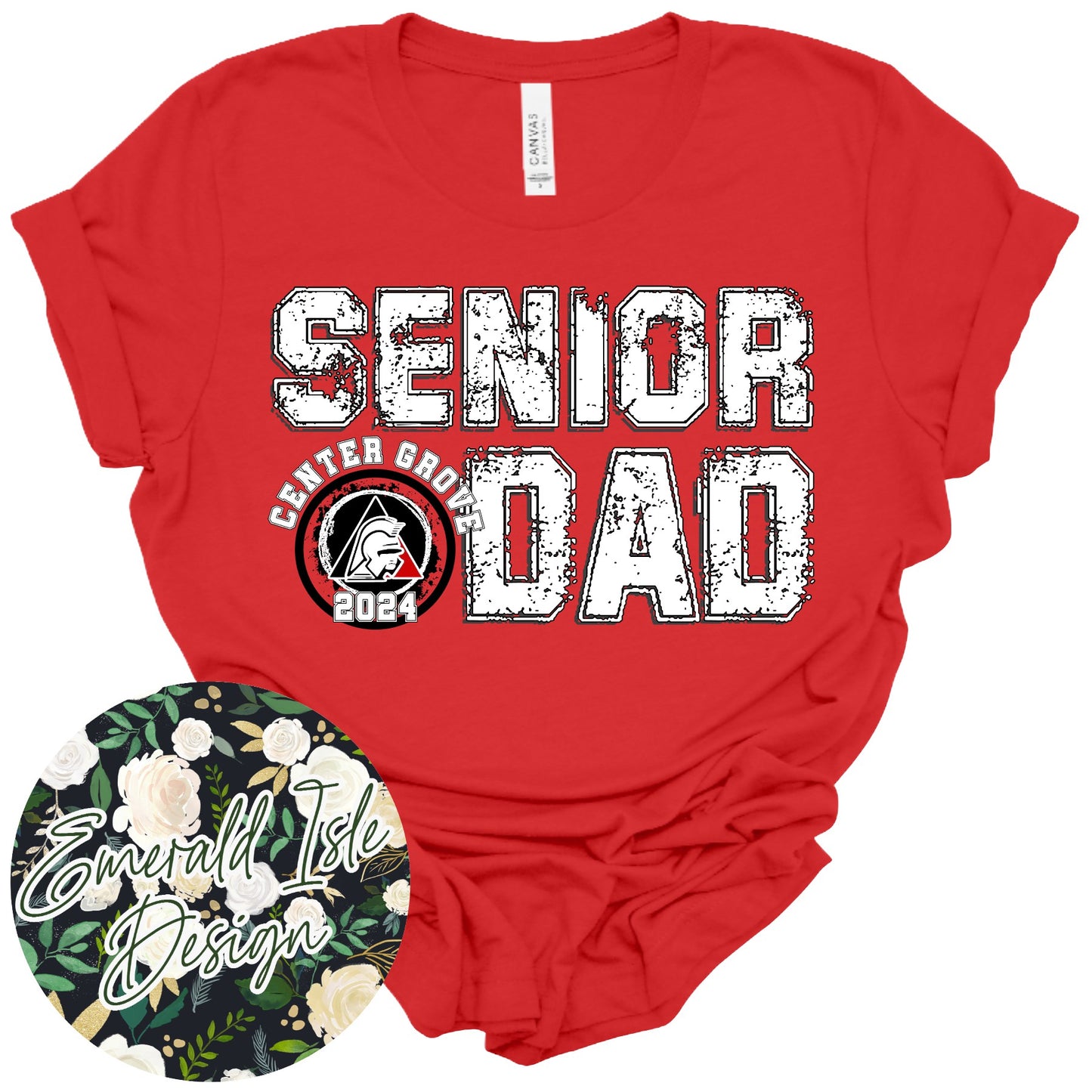 Center Grove Senior Family 2024 Design