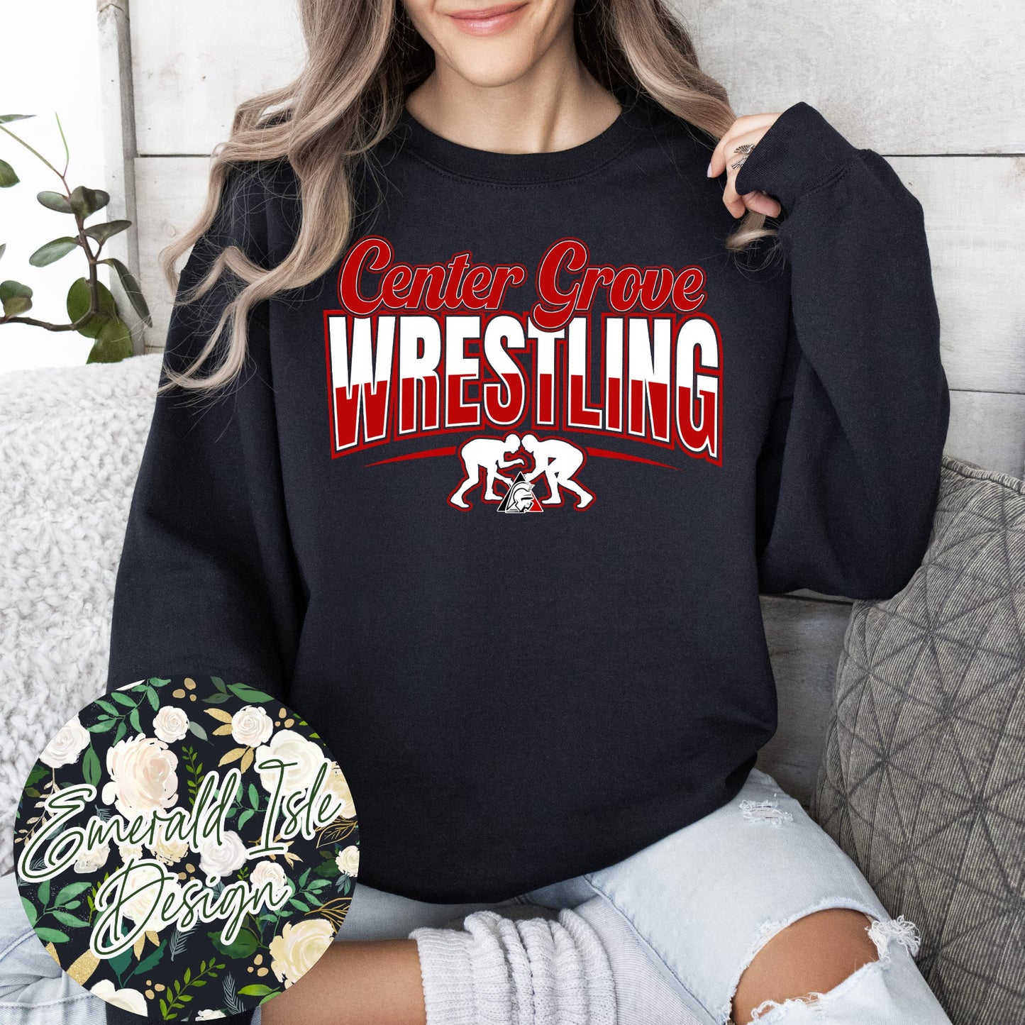 Center Grove Wrestling Split Design
