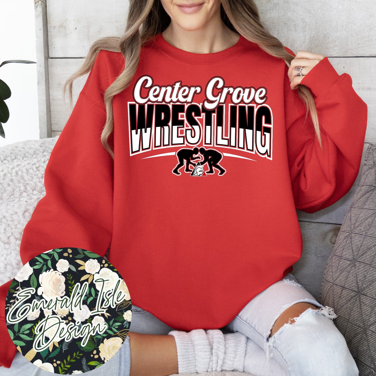 Center Grove Wrestling Split Design