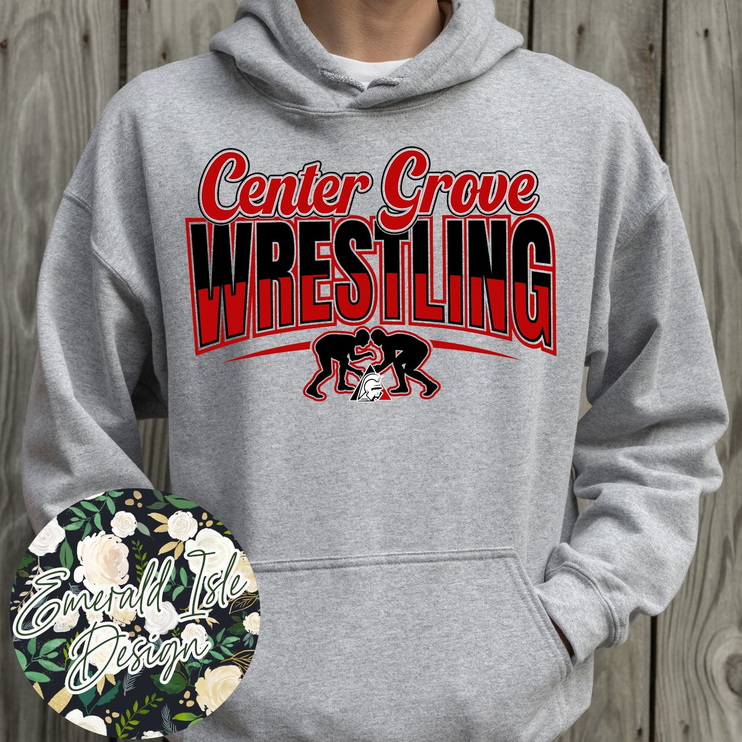 Center Grove Wrestling Split Design