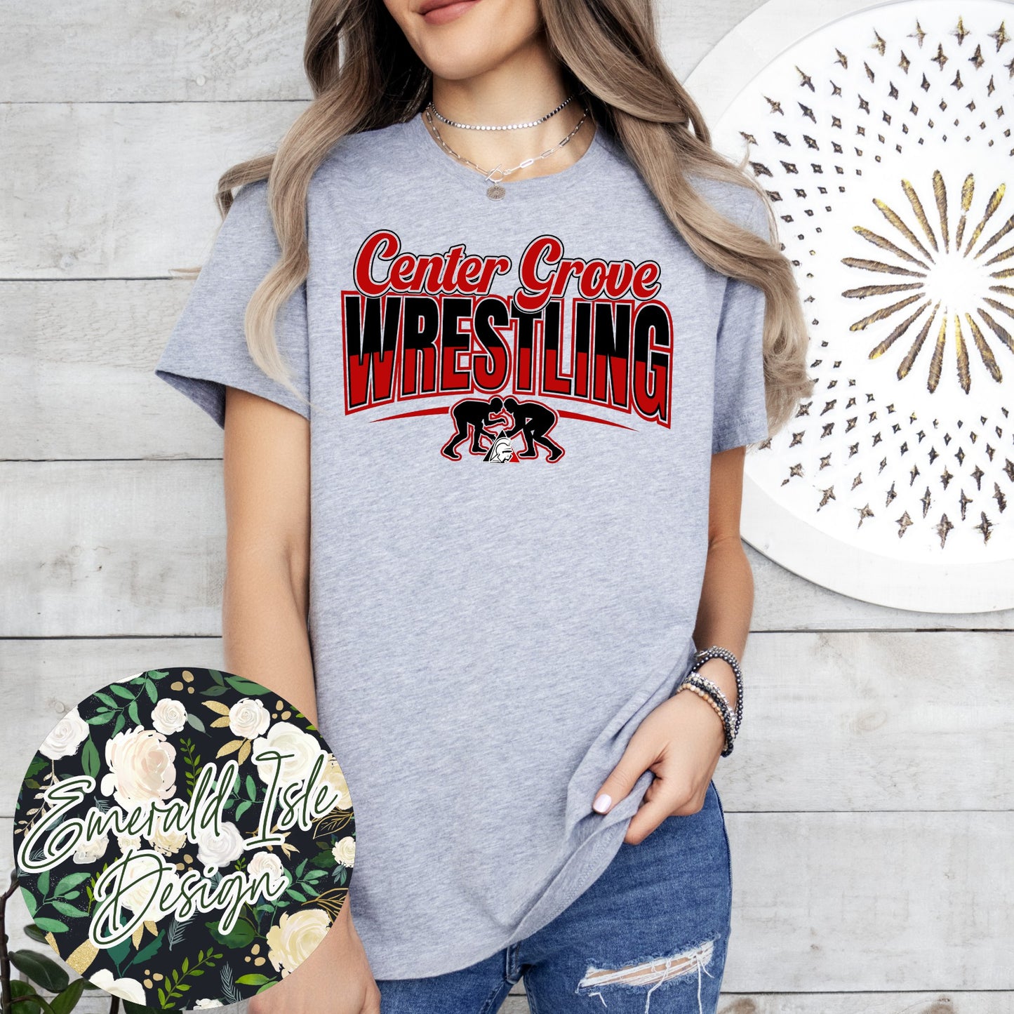Center Grove Wrestling Split Design