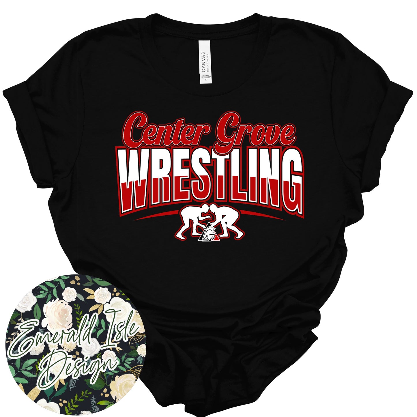 Center Grove Wrestling Split Design