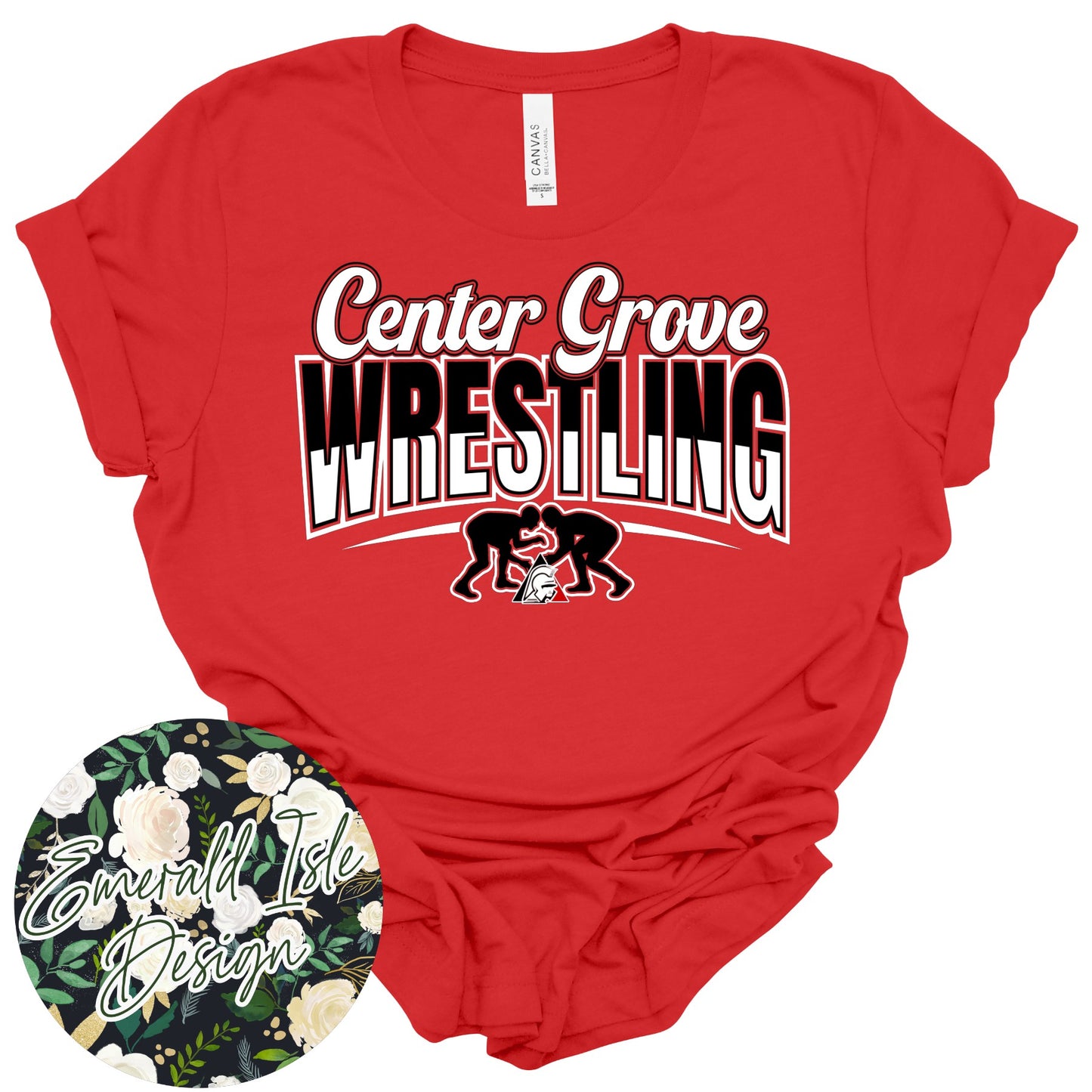 Center Grove Wrestling Split Design