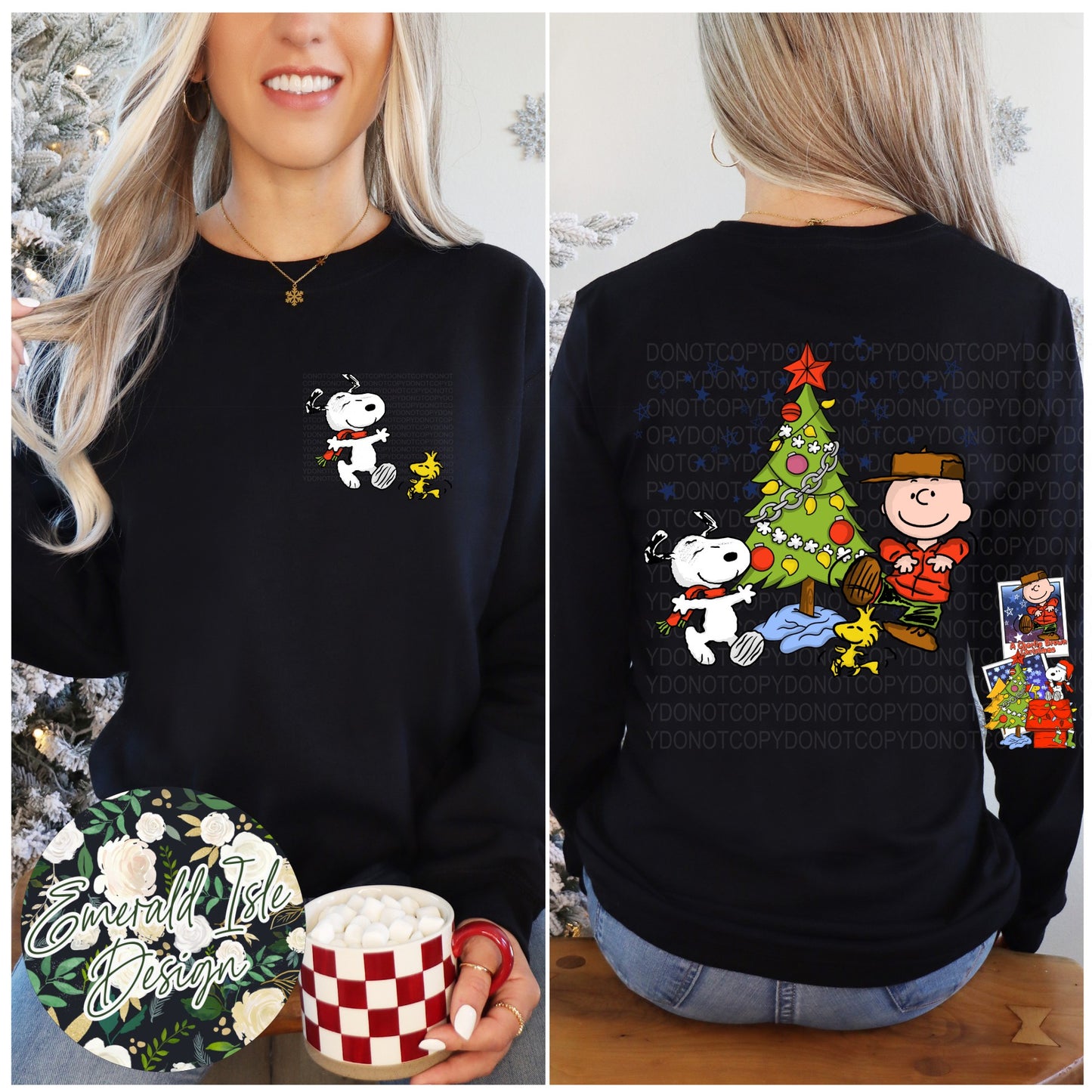 CB Christmas with Sleeve Detail Design