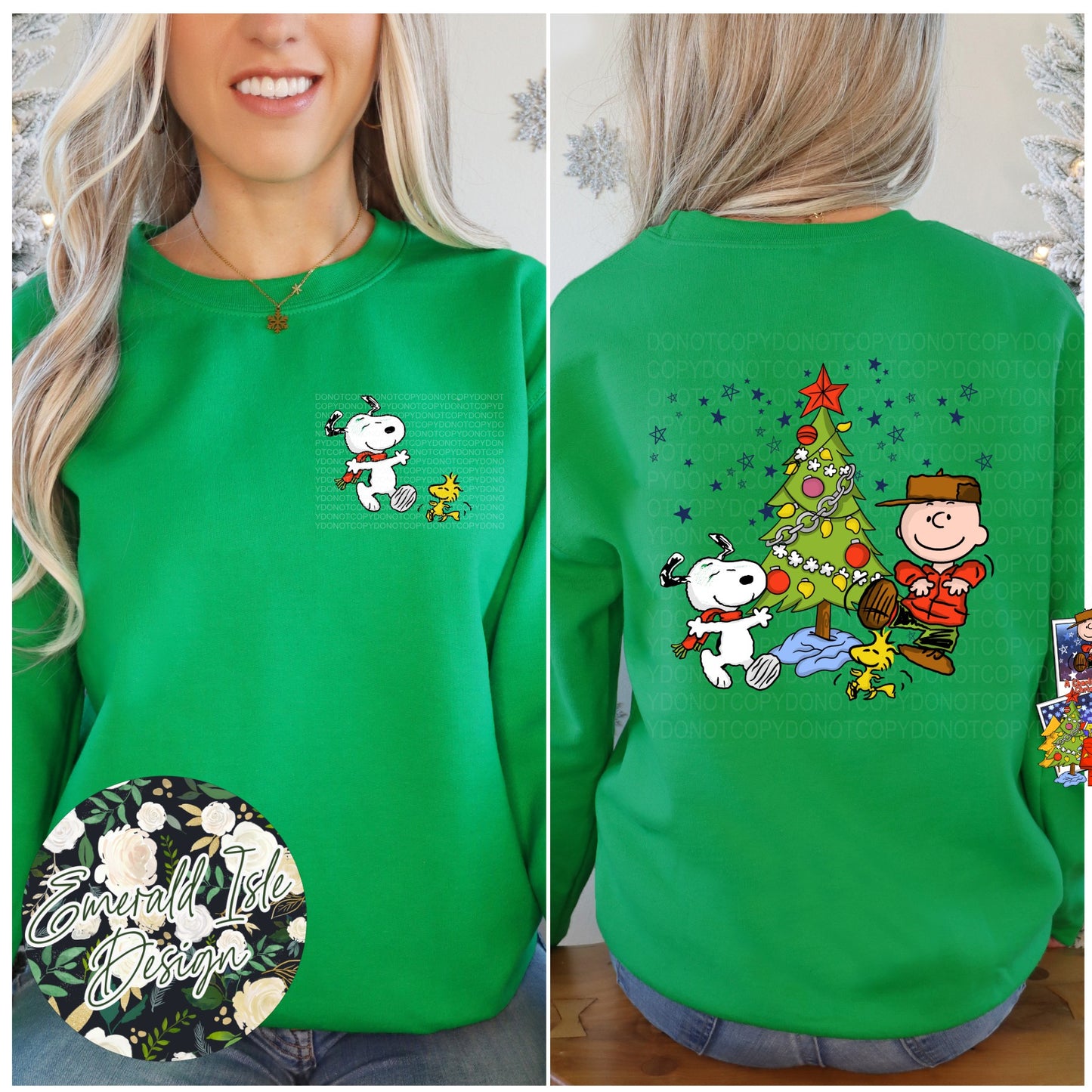 CB Christmas with Sleeve Detail Design