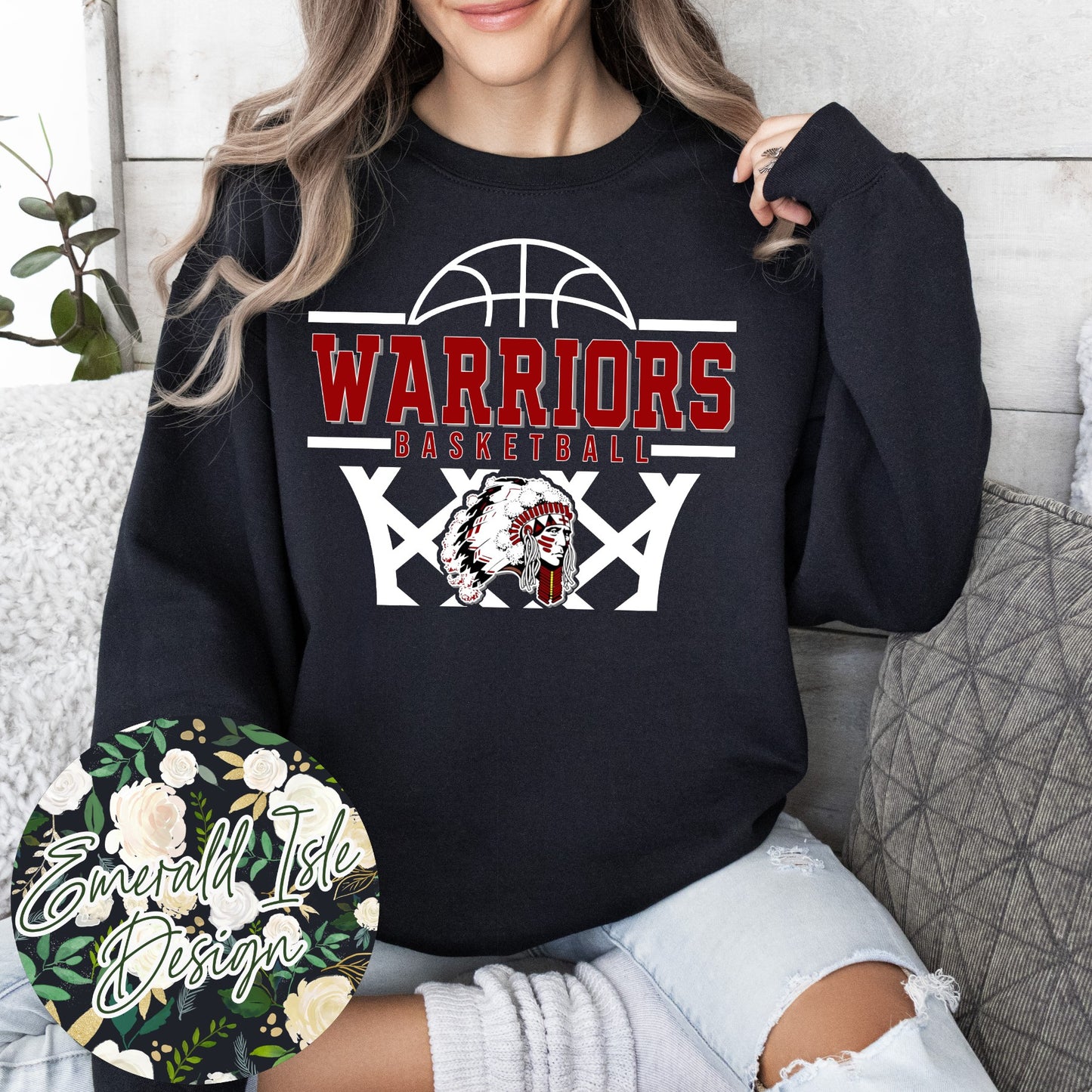 Danville Warriors Basketball Design