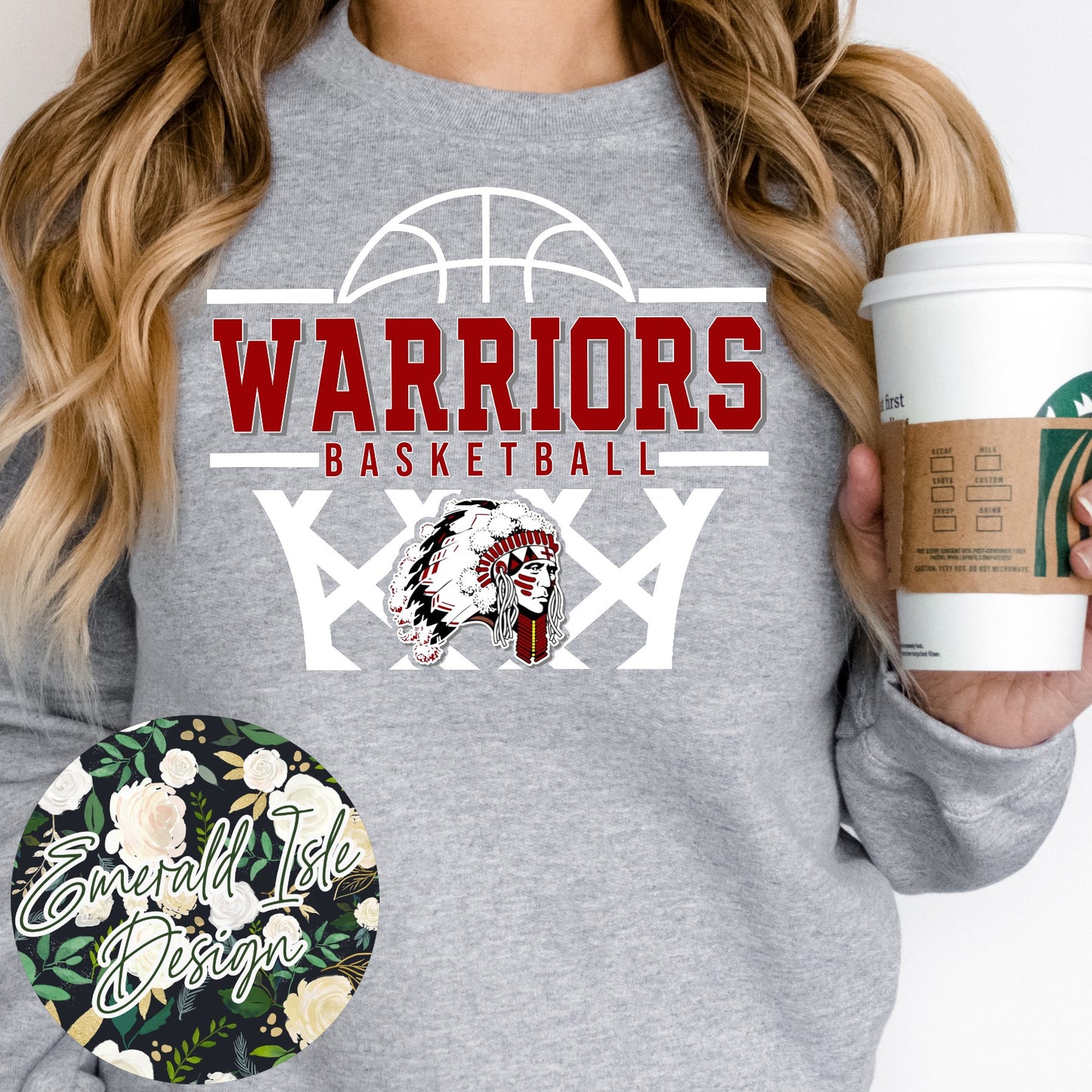 Danville Warriors Basketball Design