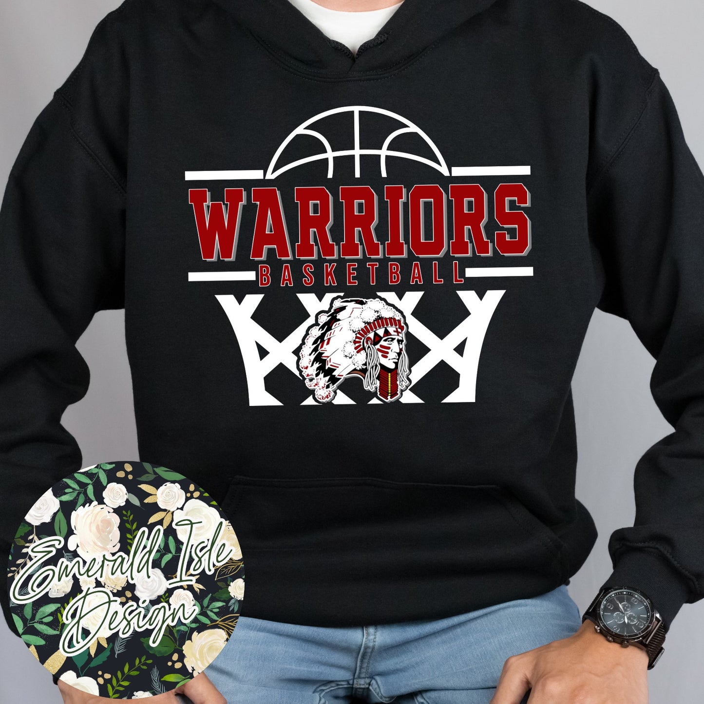 Danville Warriors Basketball Design