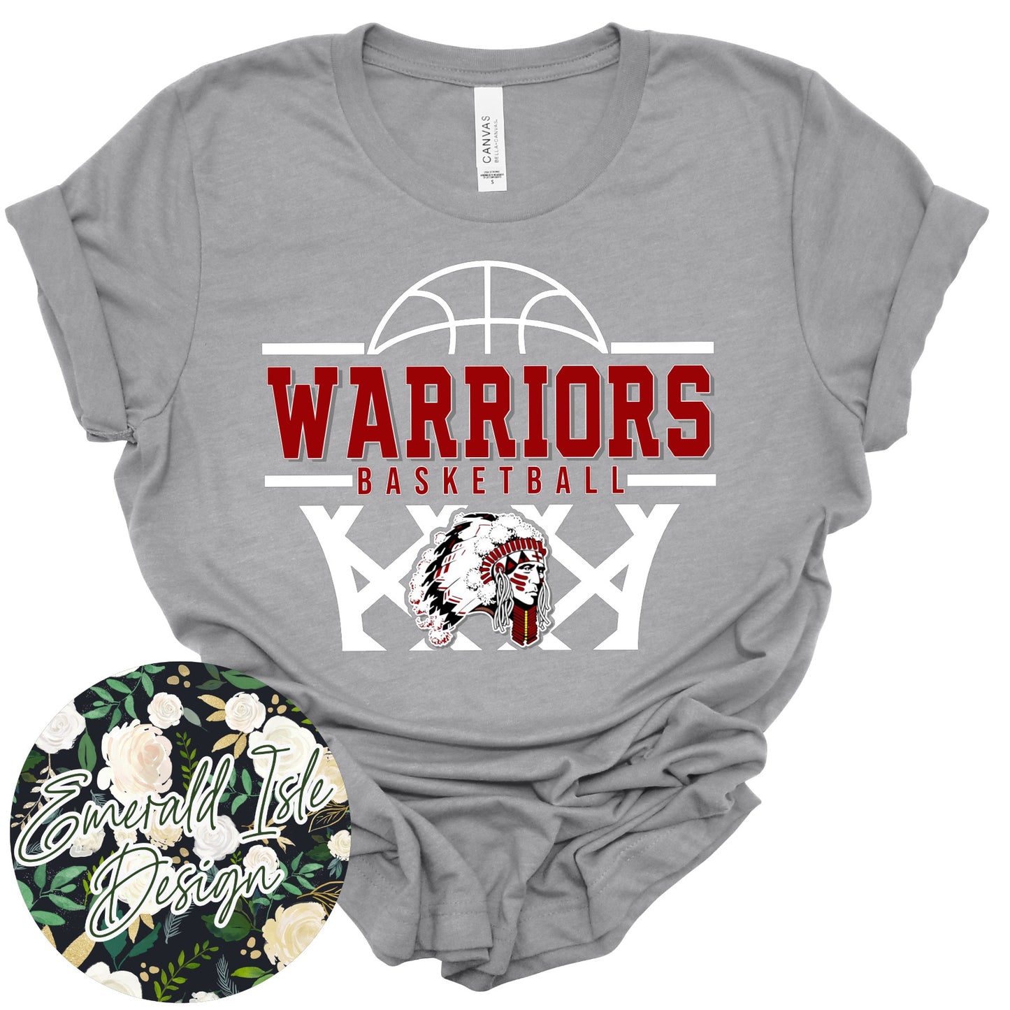 Danville Warriors Basketball Design