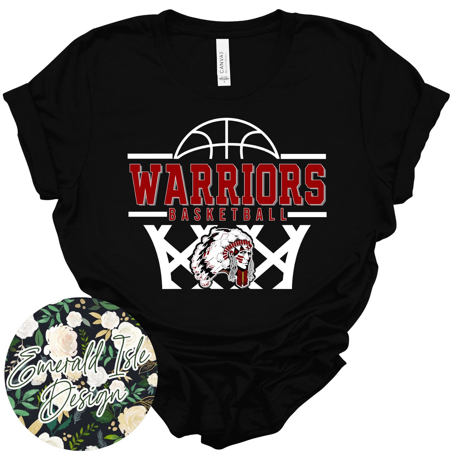 Danville Warriors Basketball Design