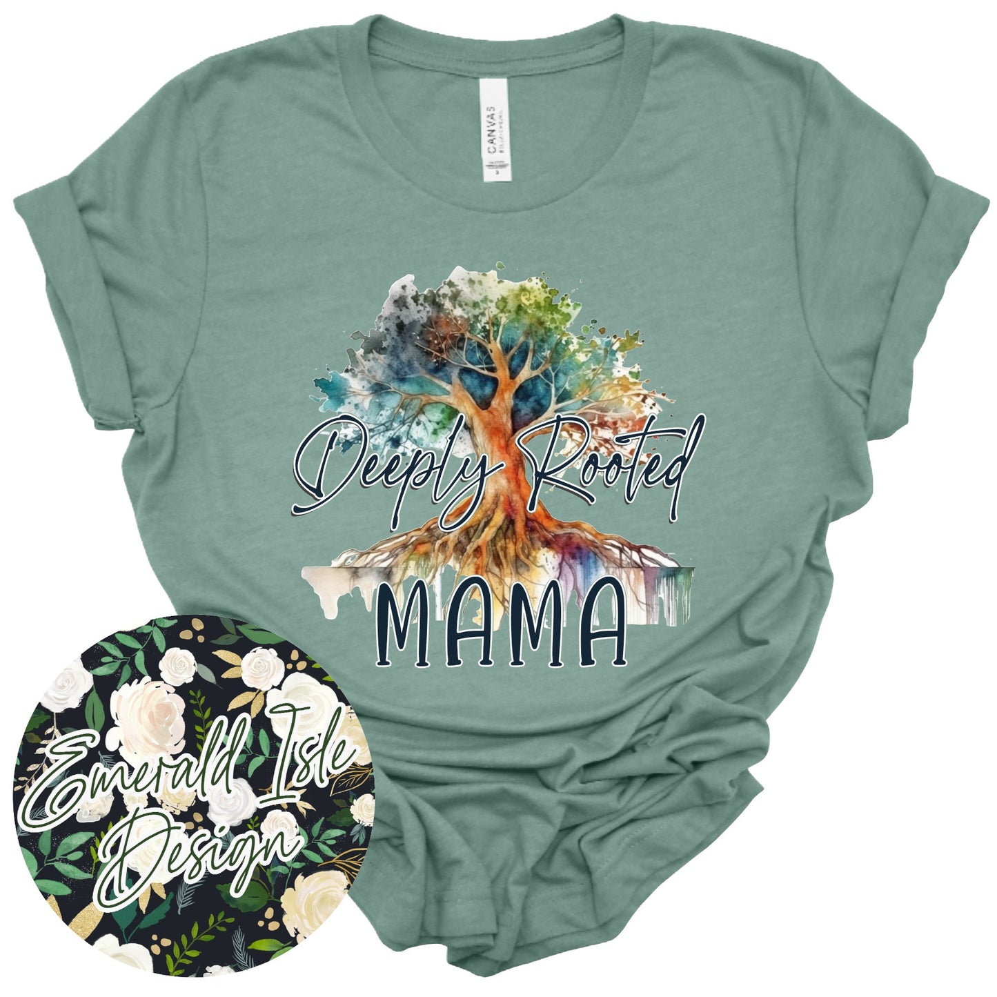 Deeply Rooted Mama Design