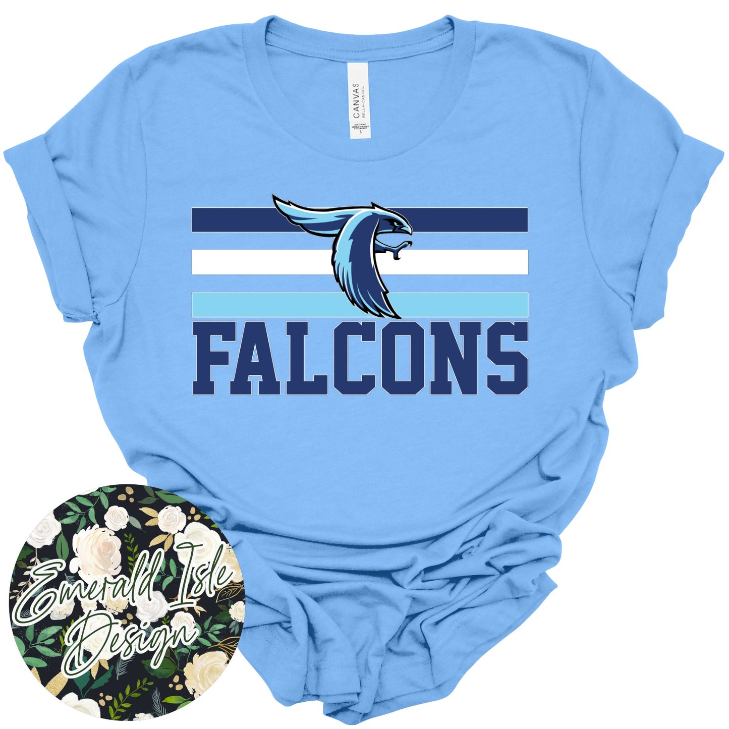 Falcons Stripes Design
