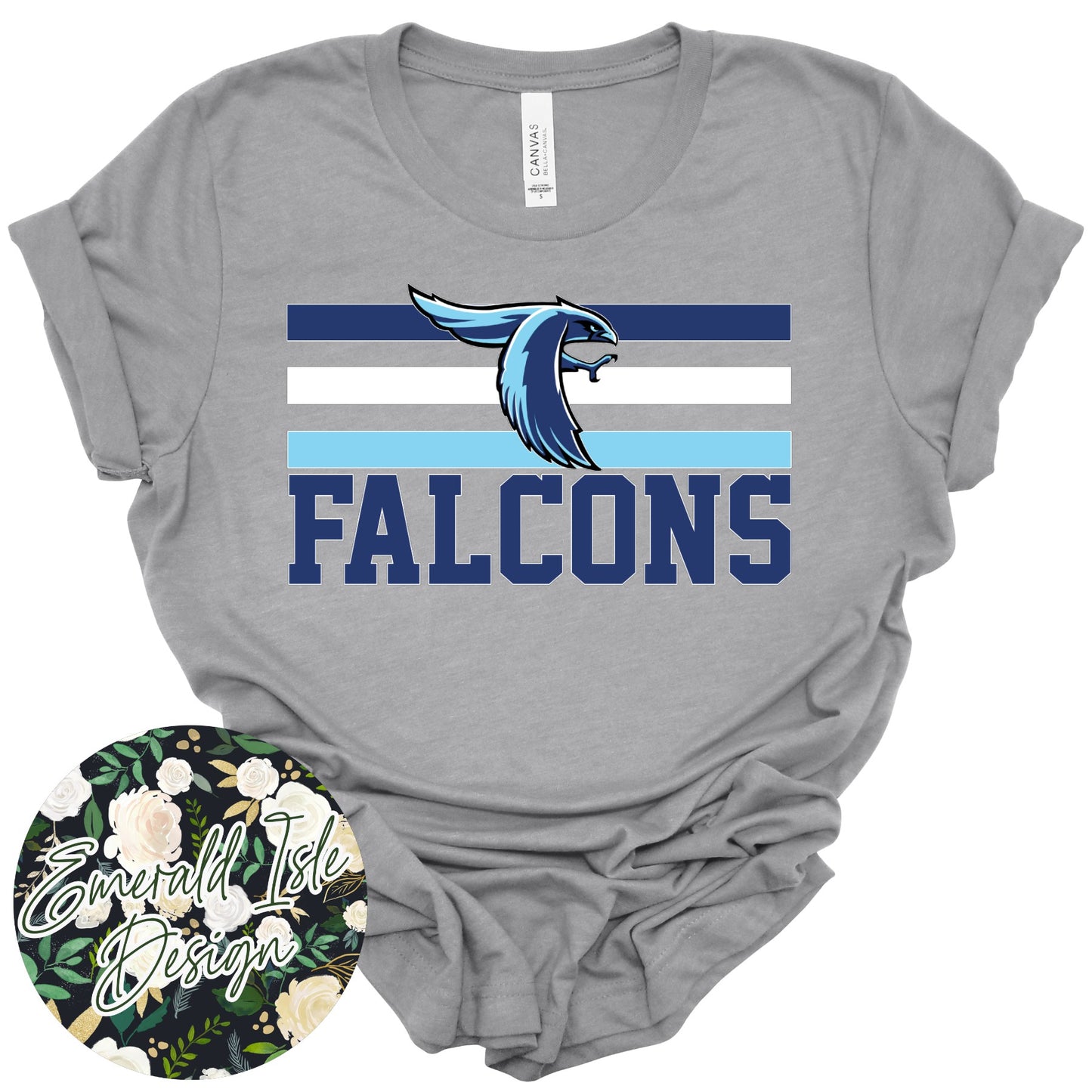 Falcons Stripes Design