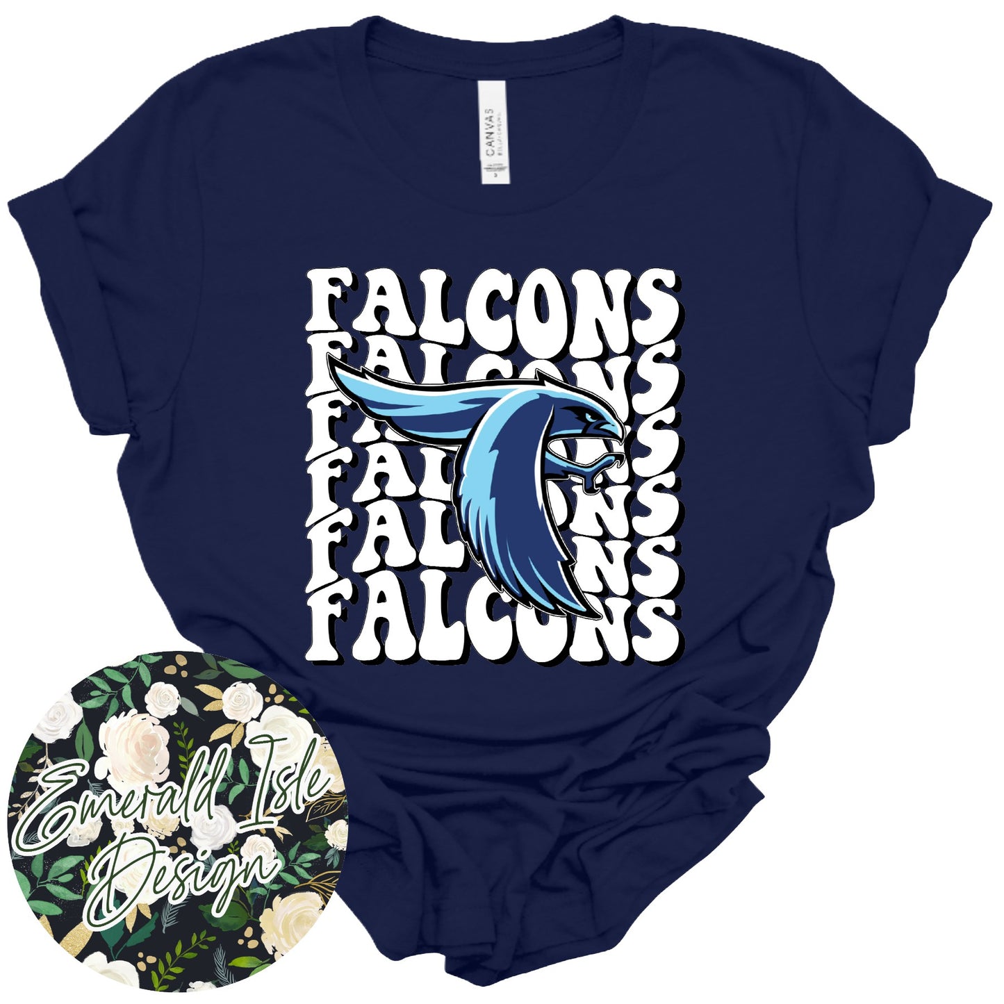 Falcons Groovy Repeat Design