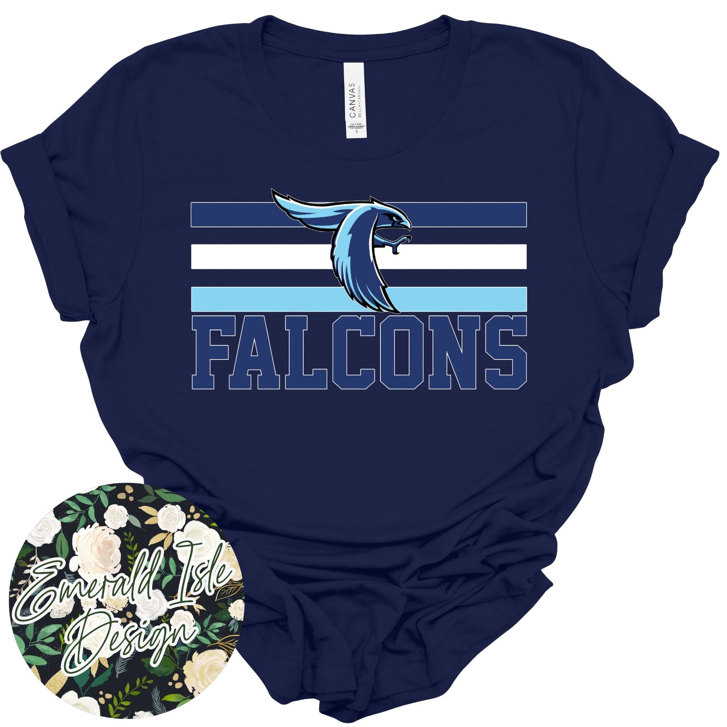 Falcons Stripes Design