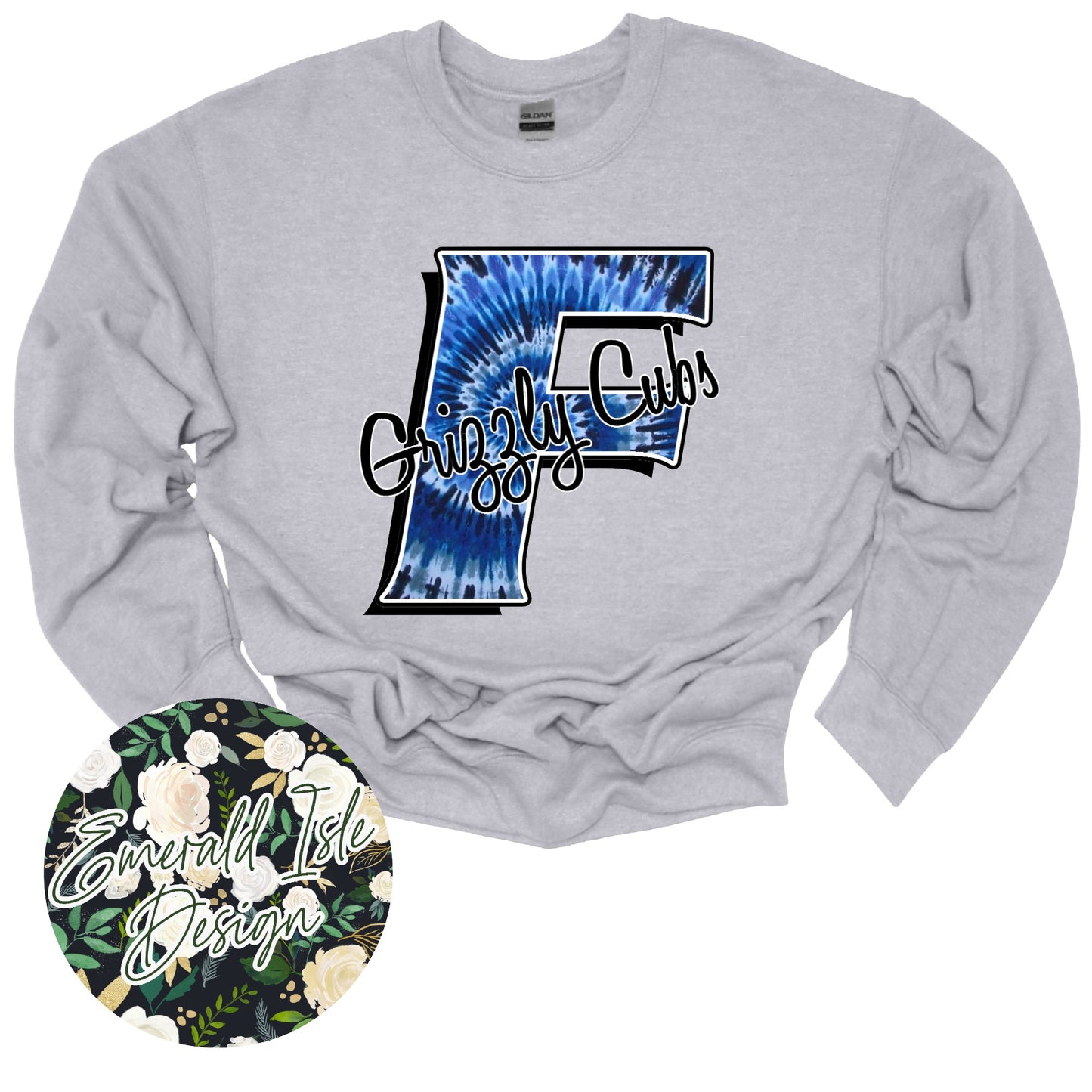 Franklin Tie Dye F Design