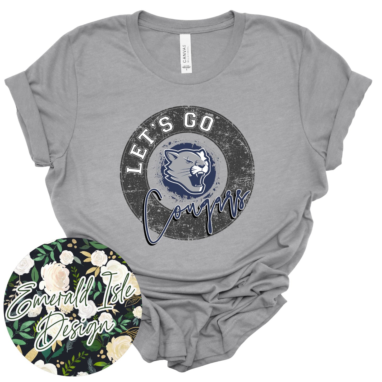 Let's Go Cougars Design