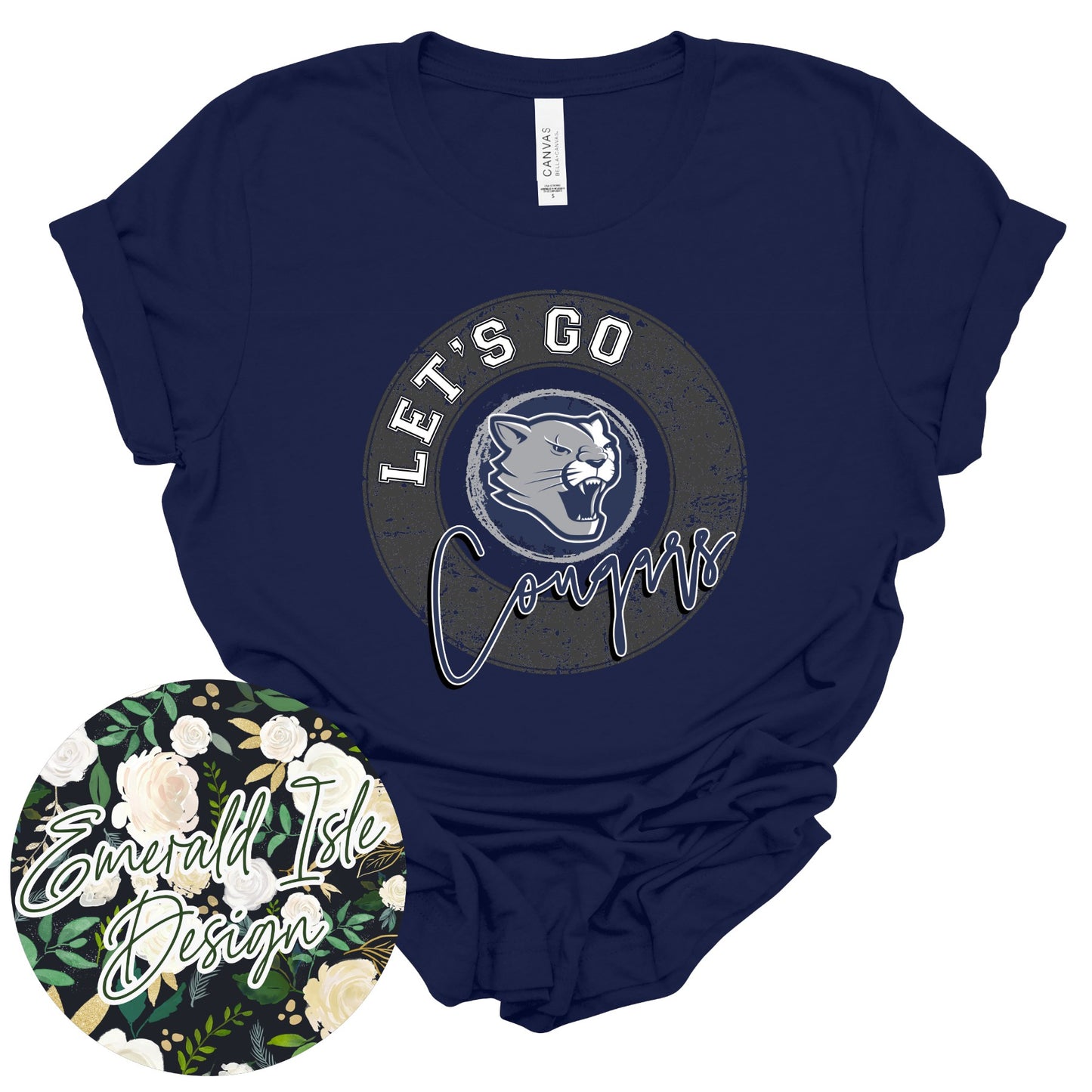 Let's Go Cougars Design