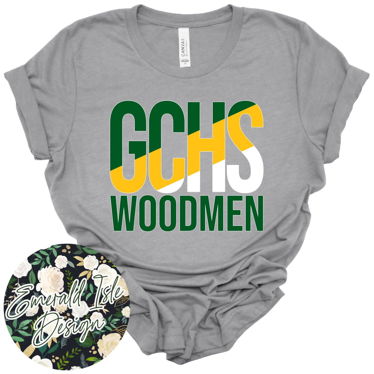 GCHS Woodmen Slant Design