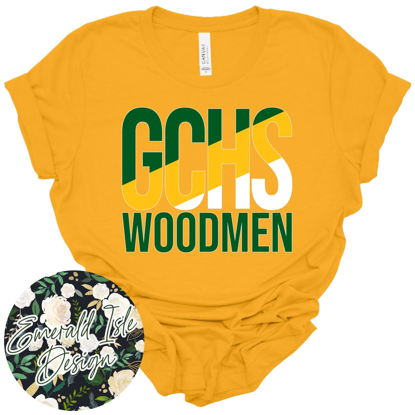 GCHS Woodmen Slant Design