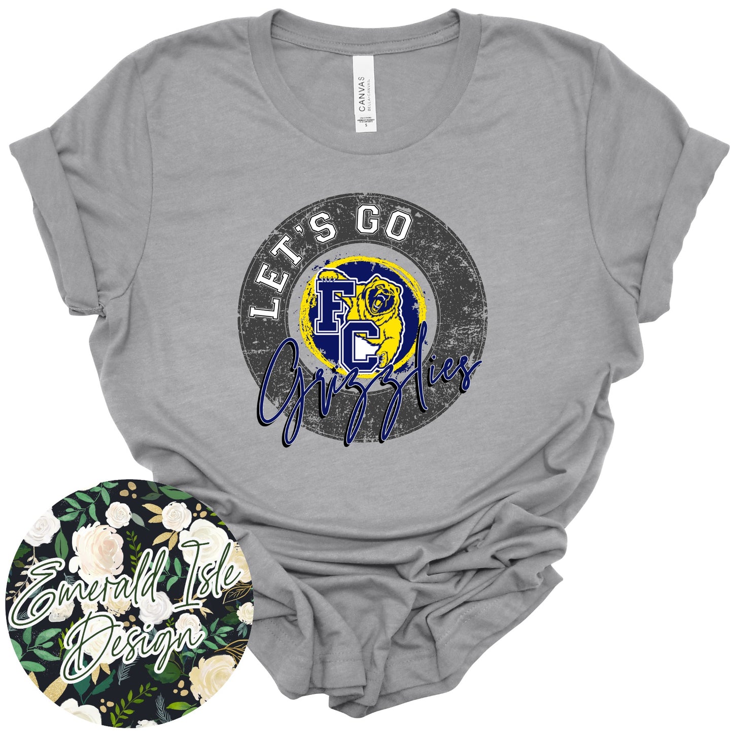 Let's Go Grizzlies of Franklin College Design