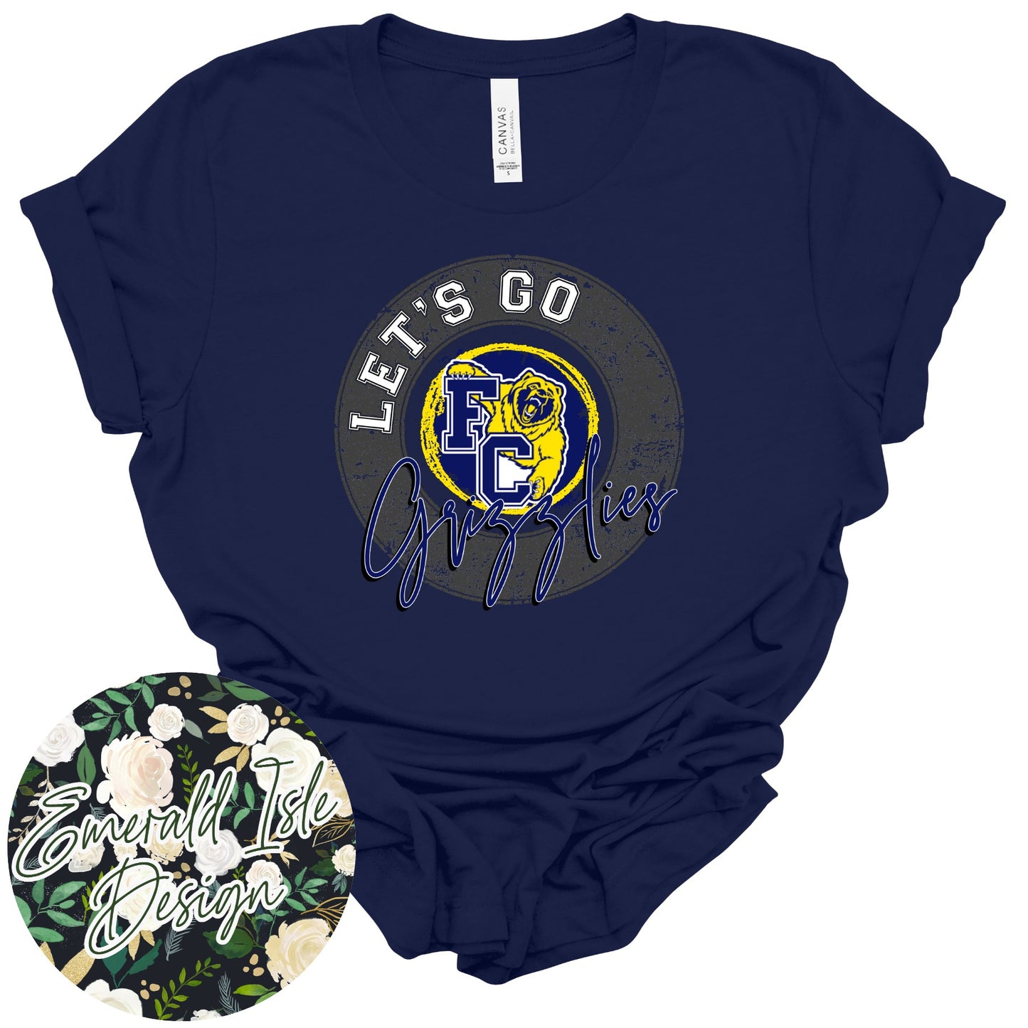 Let's Go Grizzlies of Franklin College Design
