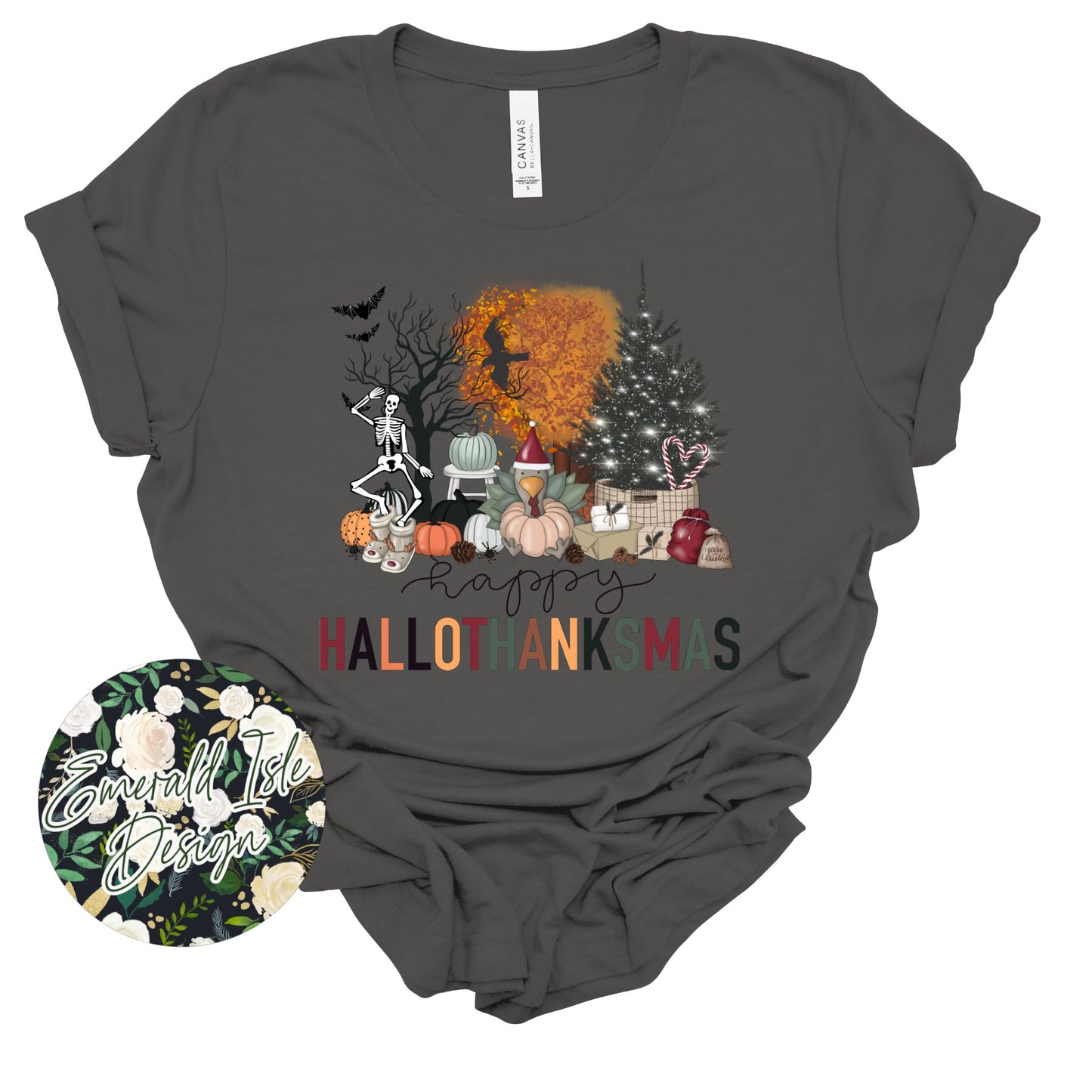 Happy Hallothanksmas Design