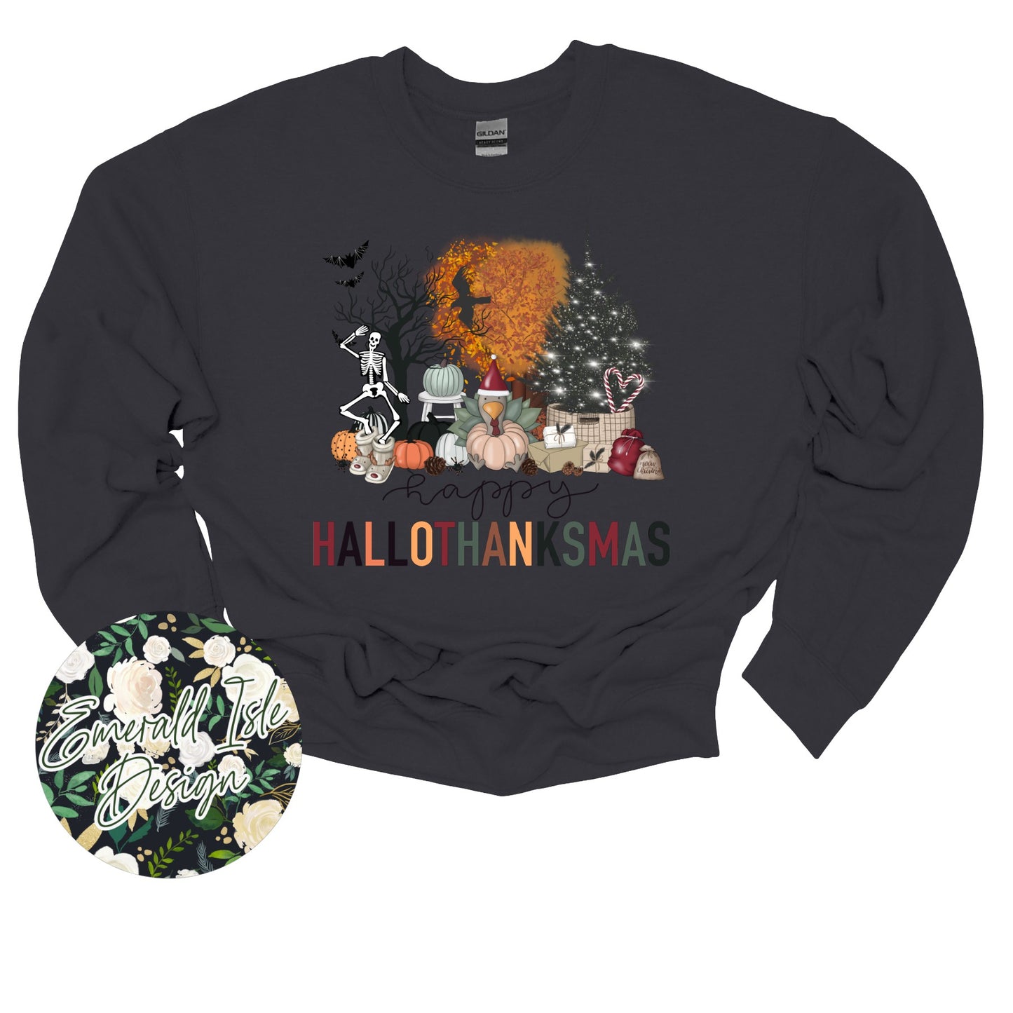 Happy Hallothanksmas Design