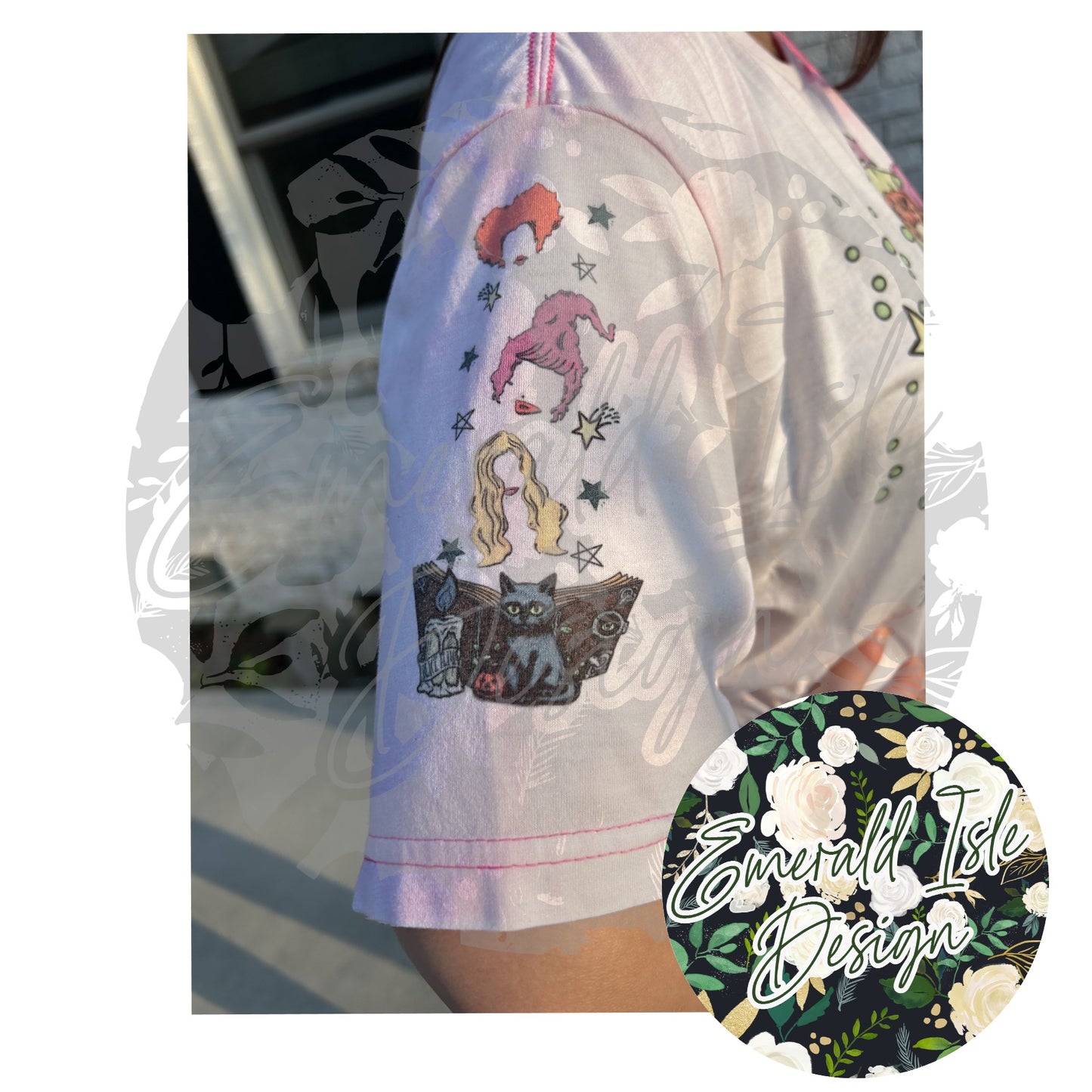 HP Half Bleach T with Sleeve Detail