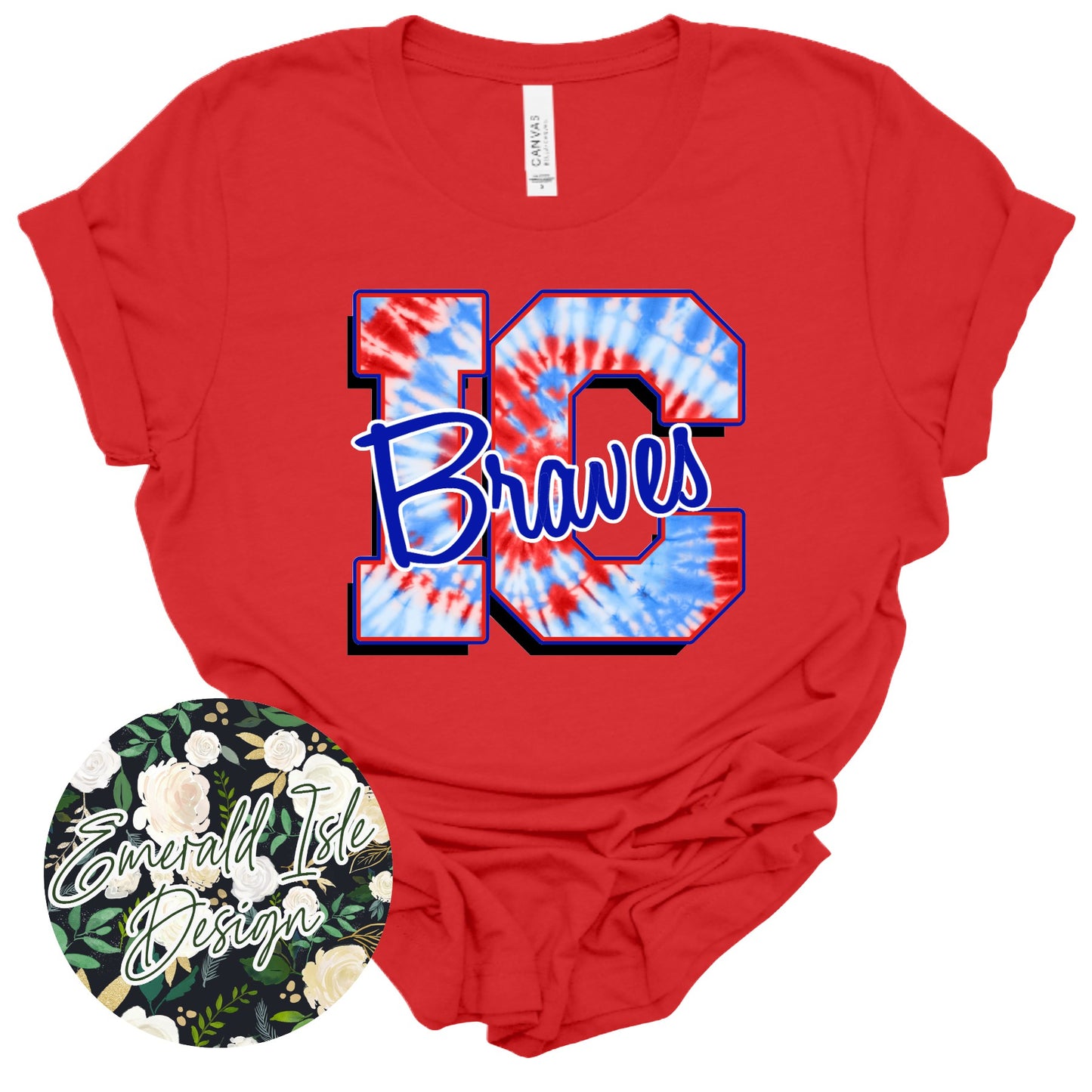 Indian Creek Tie Dye Design