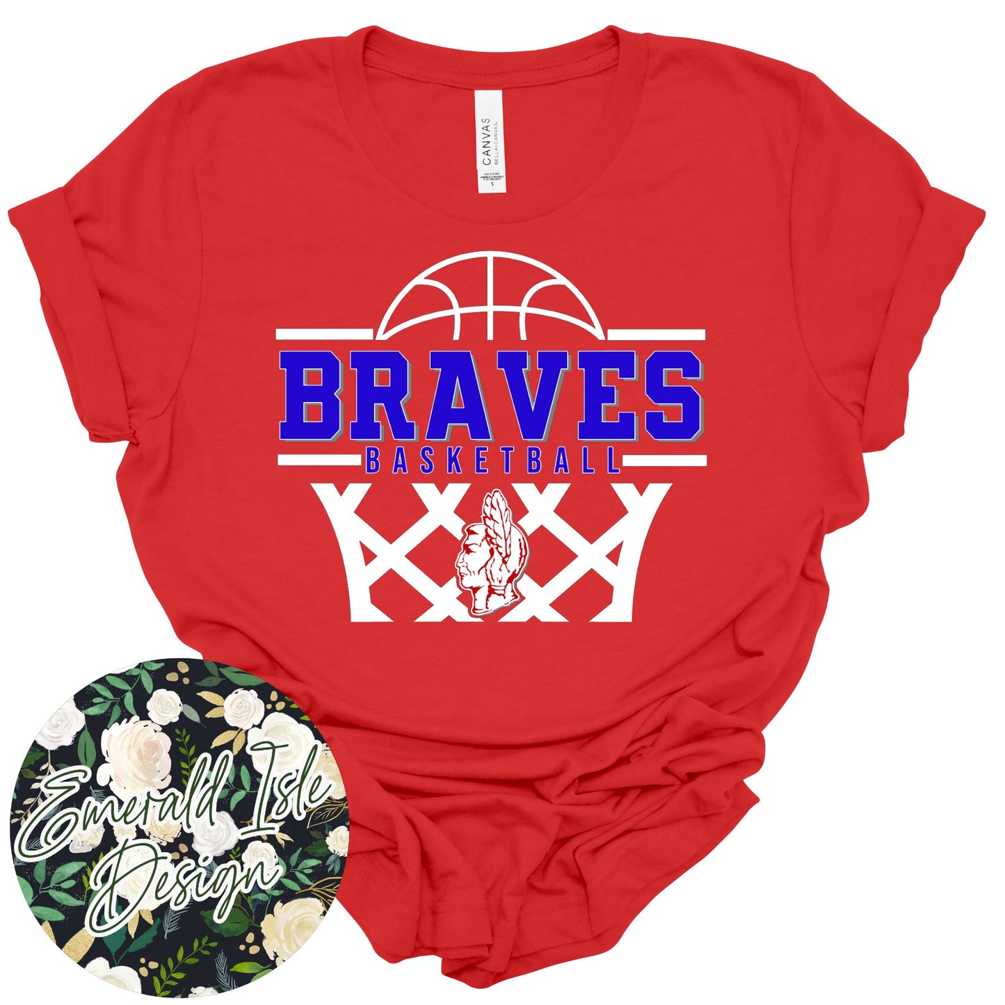 Braves Basketball Design