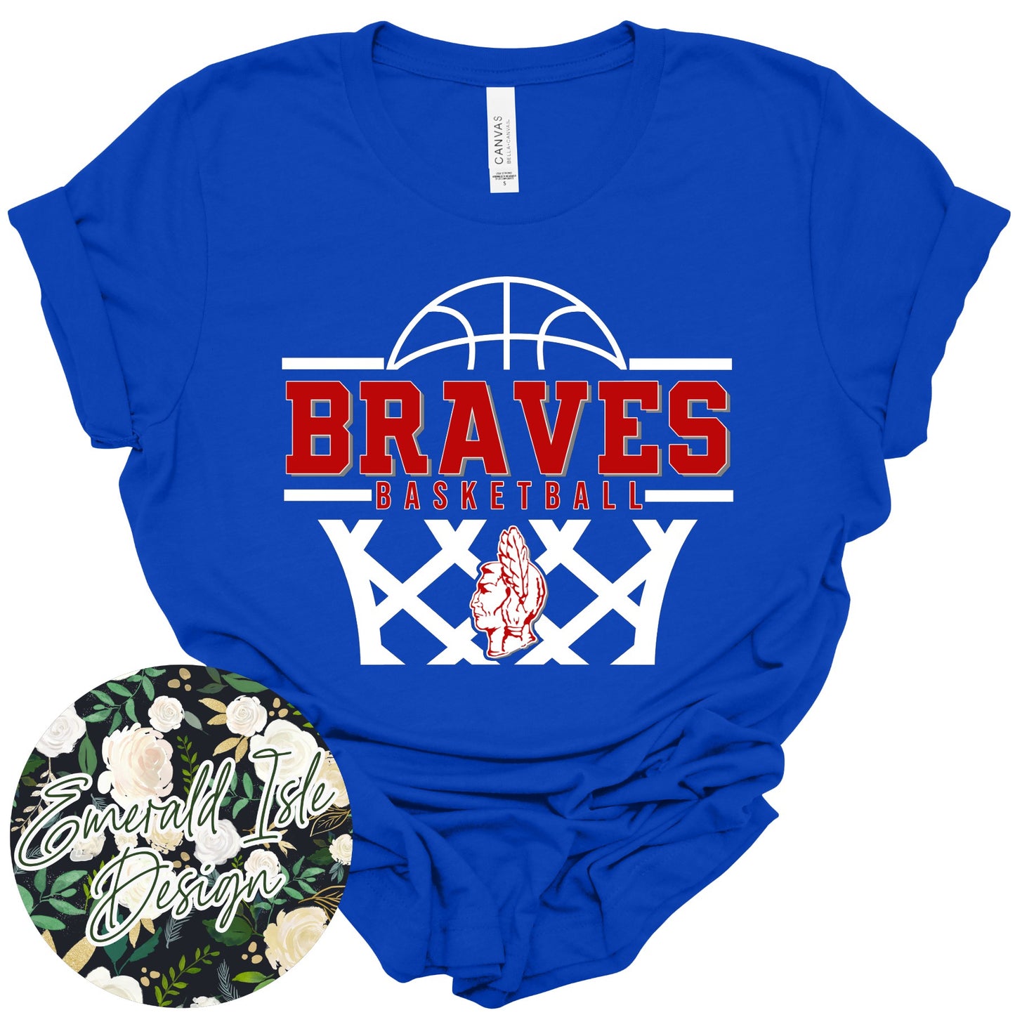 Braves Basketball Design
