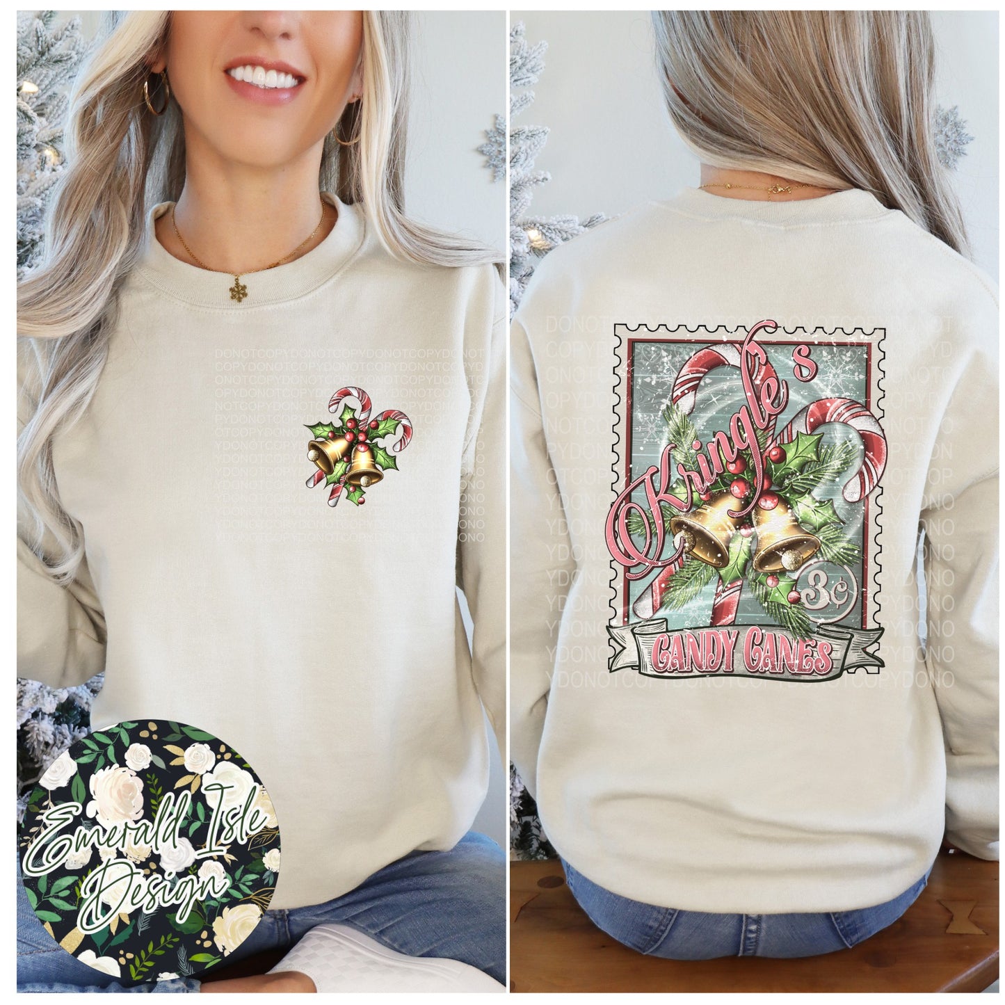 Kringle's Candy Canes Design