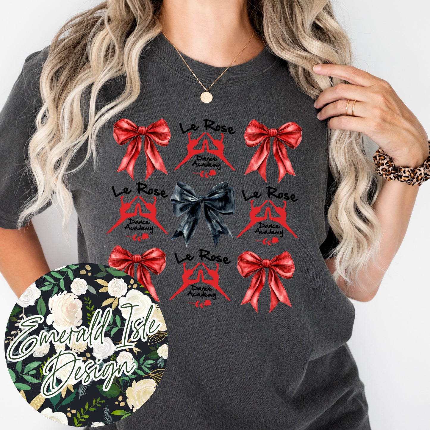 Le Rose Dance Academy Coquette Bow Design